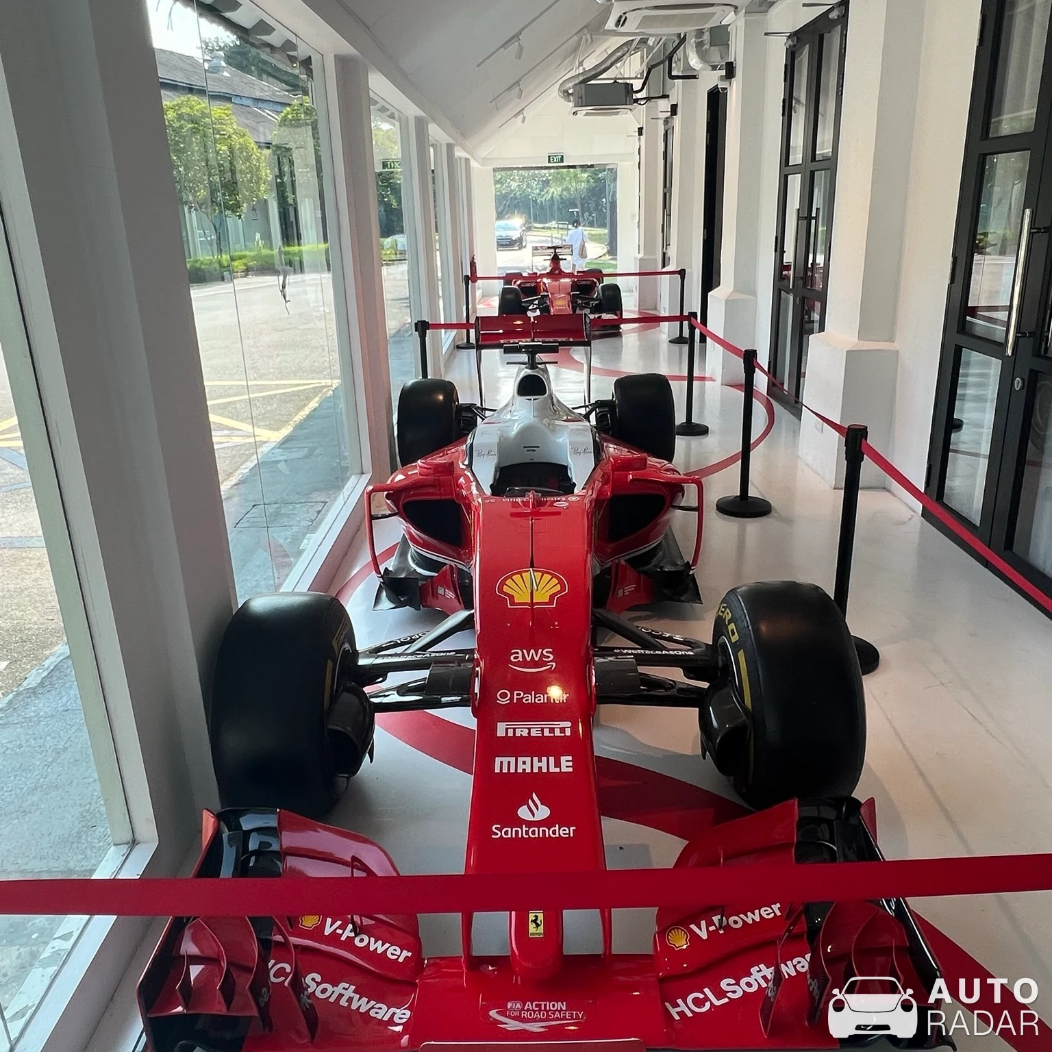 Ferrari SF16-H spotted in Singapore
