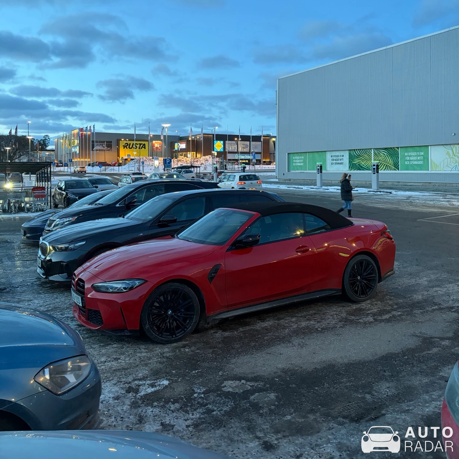 BMW M4 G83 Convertible Competition spotted in Gribbylund, Sverige