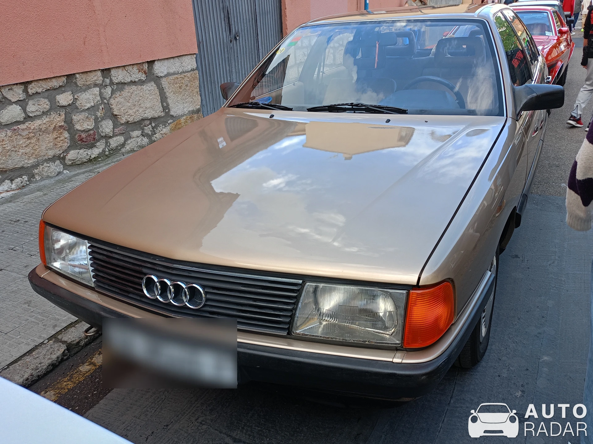 Audi 100 C3 spotted in Zamora, Spain