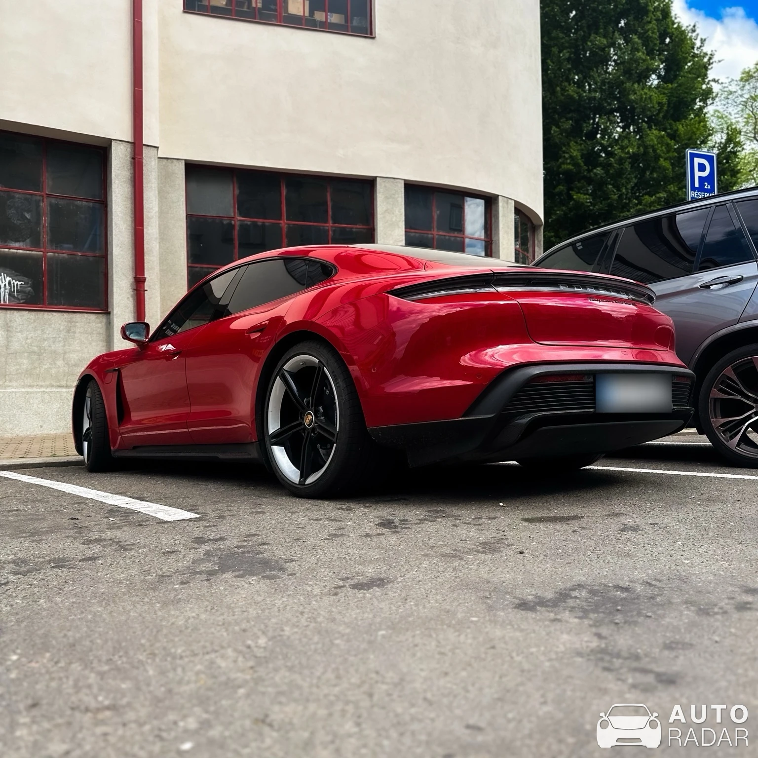 Porsche Taycan Turbo spotted in Hradec Králové
