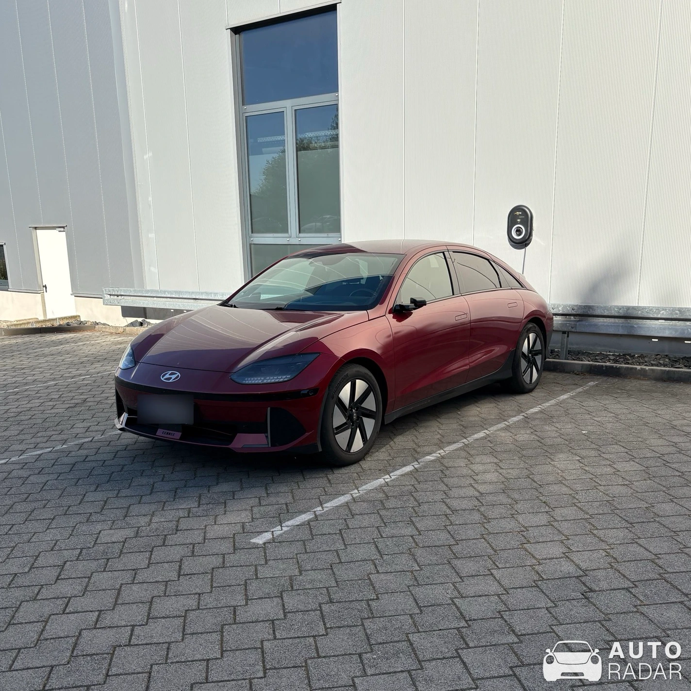 Hyundai Ioniq 6 spotted in Windhagen