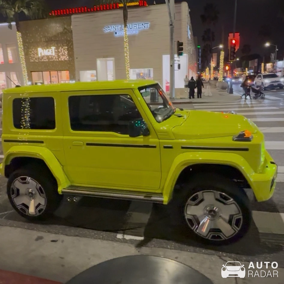 Suzuki Jimny Brabus Kit spotted in Beverly Hills