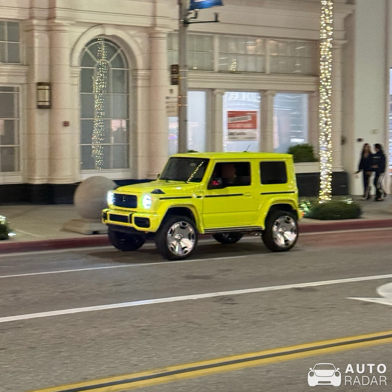 Suzuki Jimny Brabus Kit spotted in Beverly Hills, United States