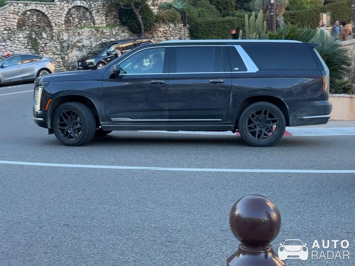 Cadillac Escalade ESV spotted in Monaco