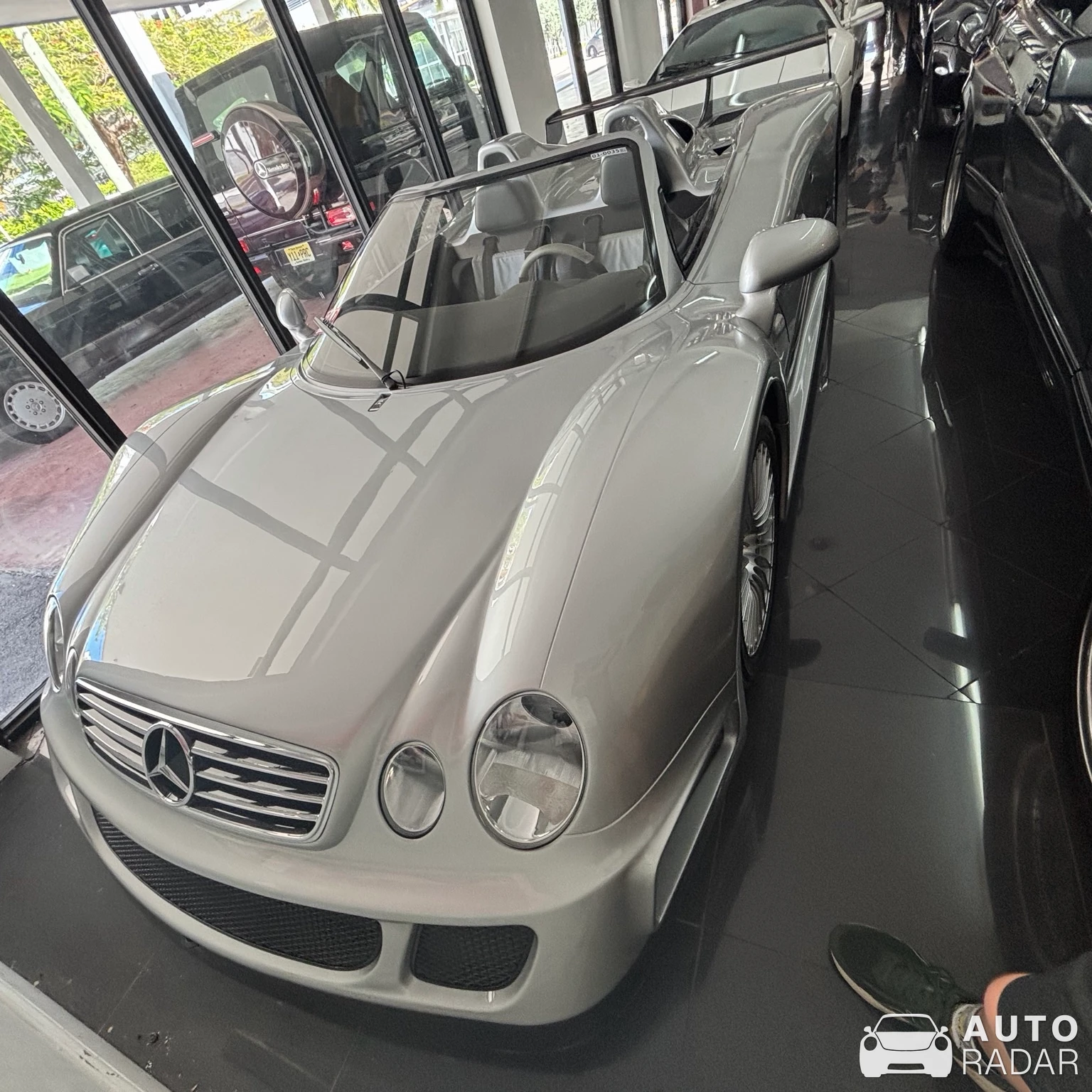 Mercedes-Benz CLK-GTR AMG Roadster spotted in Miami