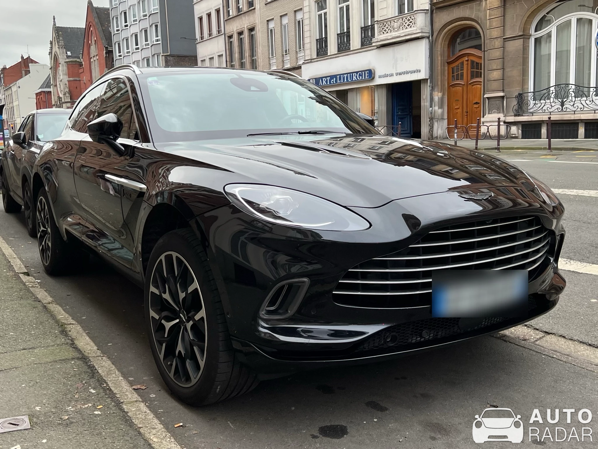 Aston Martin DBX707 spotted in Lille, France