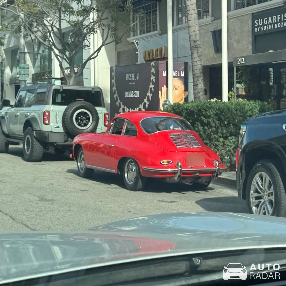 Porsche 356 spotted in Beverly Hills, United States