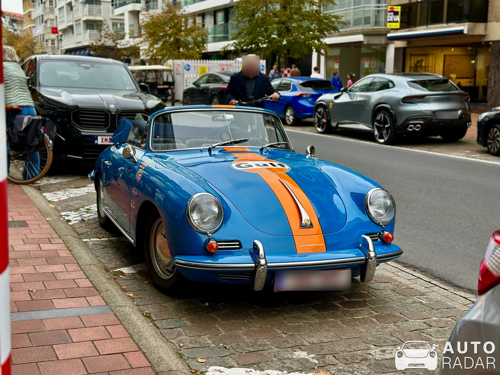 Porsche 356 C Cabriolet spotted in Knokke-Heist