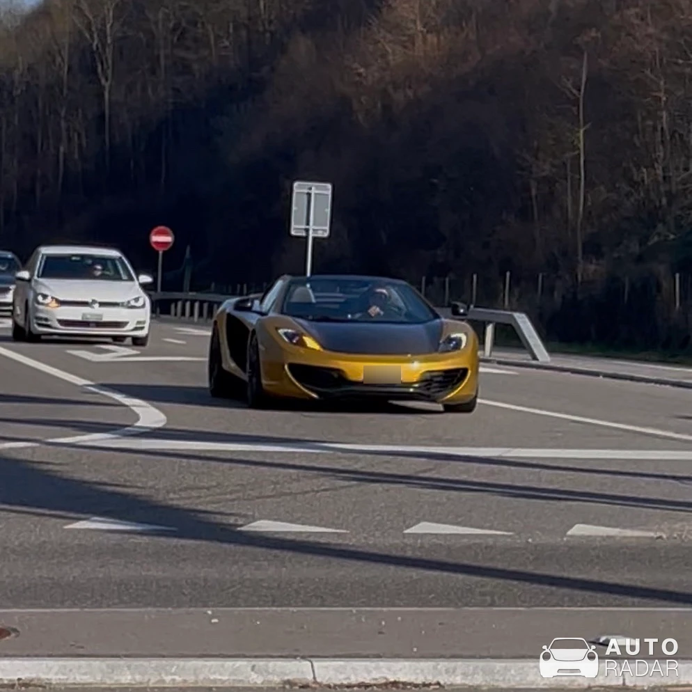 McLaren 12C Spider Vorsteiner MP4-VX spotted in Magden