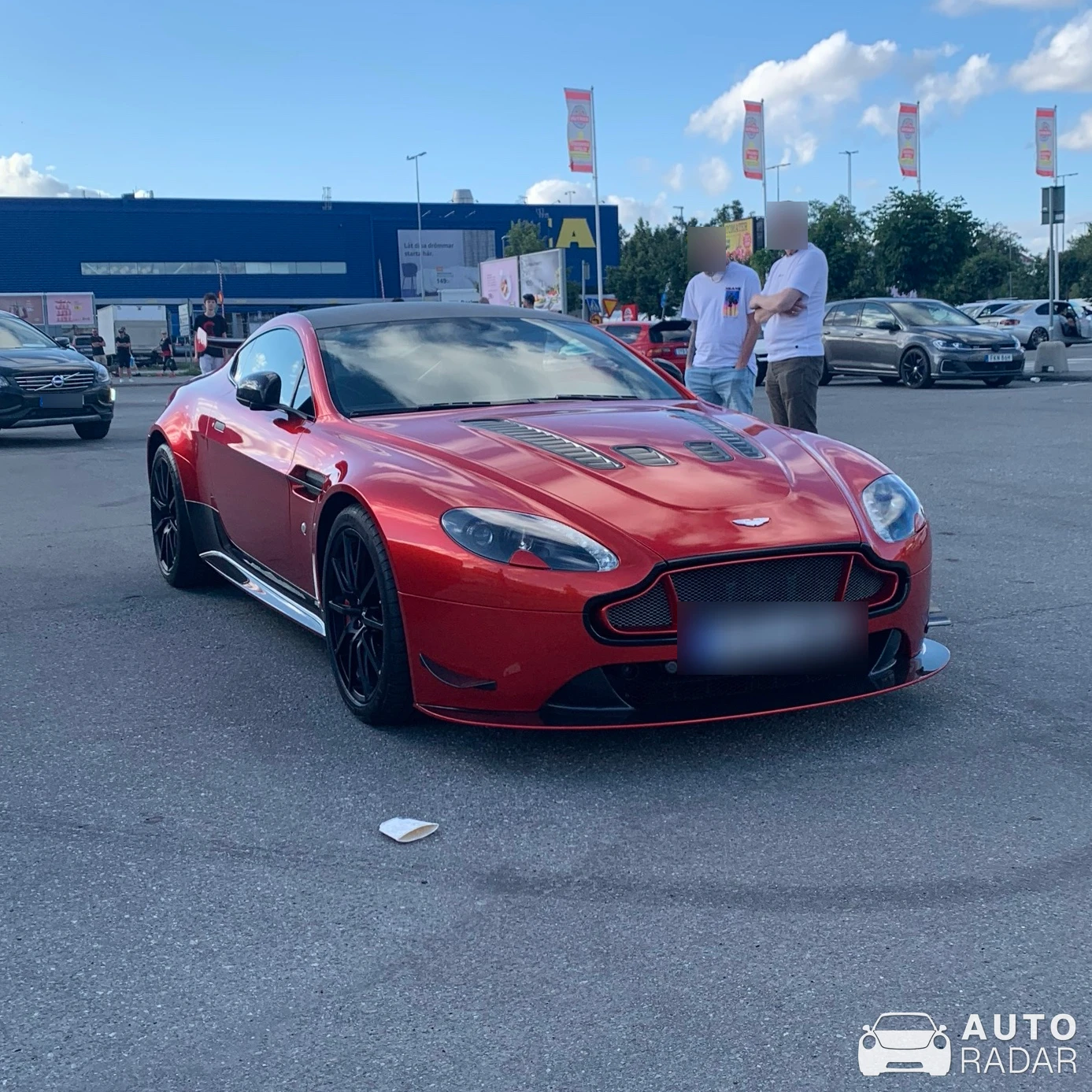 Aston Martin V12 Vantage S AMR spotted in Huddinge
