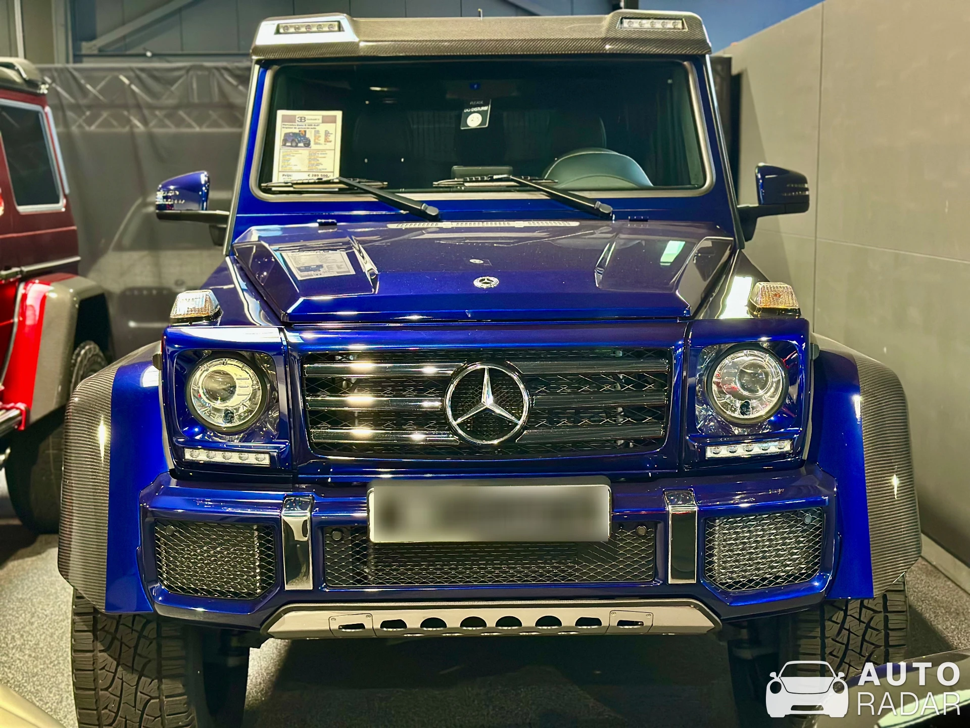 Mercedes-Benz G 500 4X4² spotted in Rotterdam, Netherlands