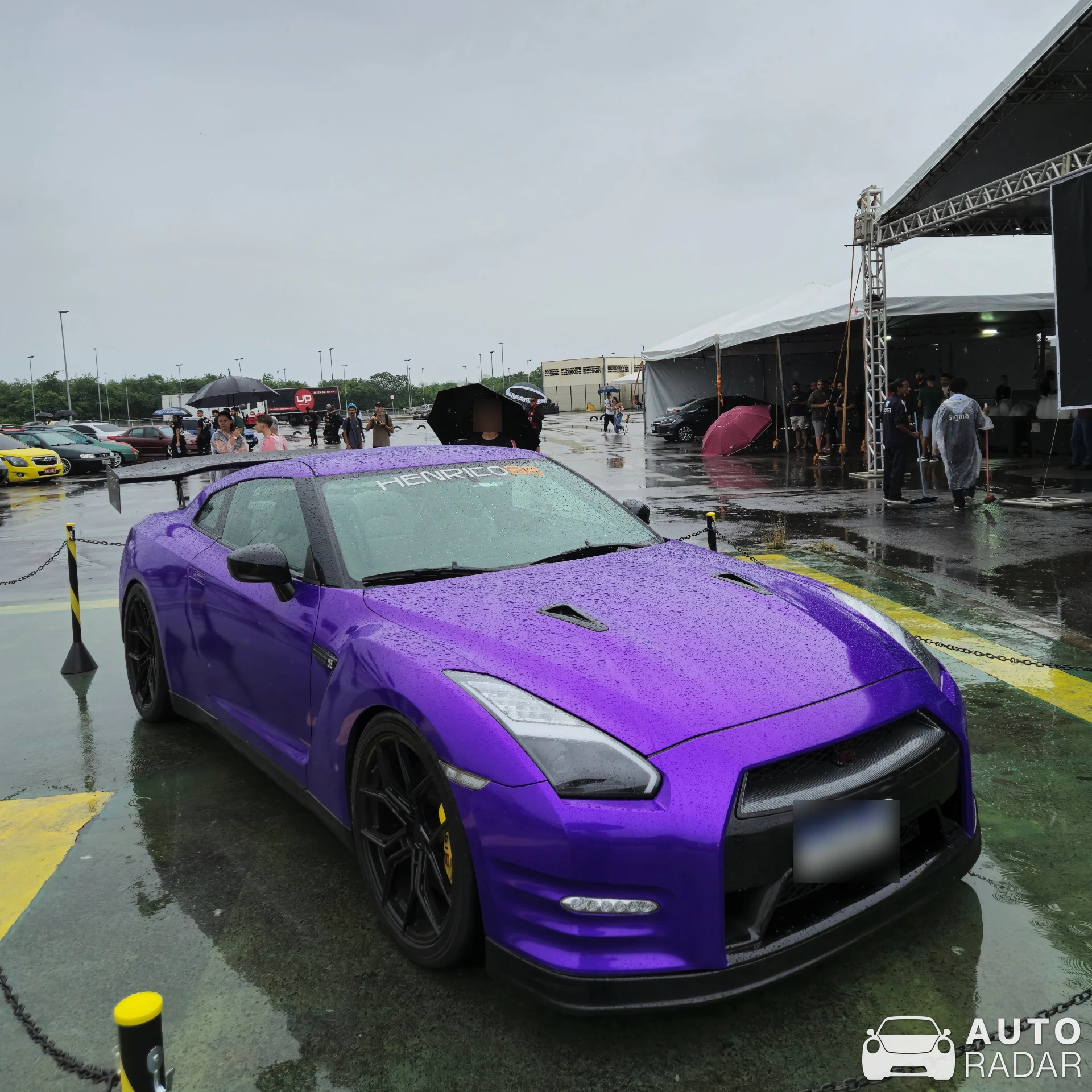 Nissan GT-R R35 spotted in Barra da Tijuca, Brazil