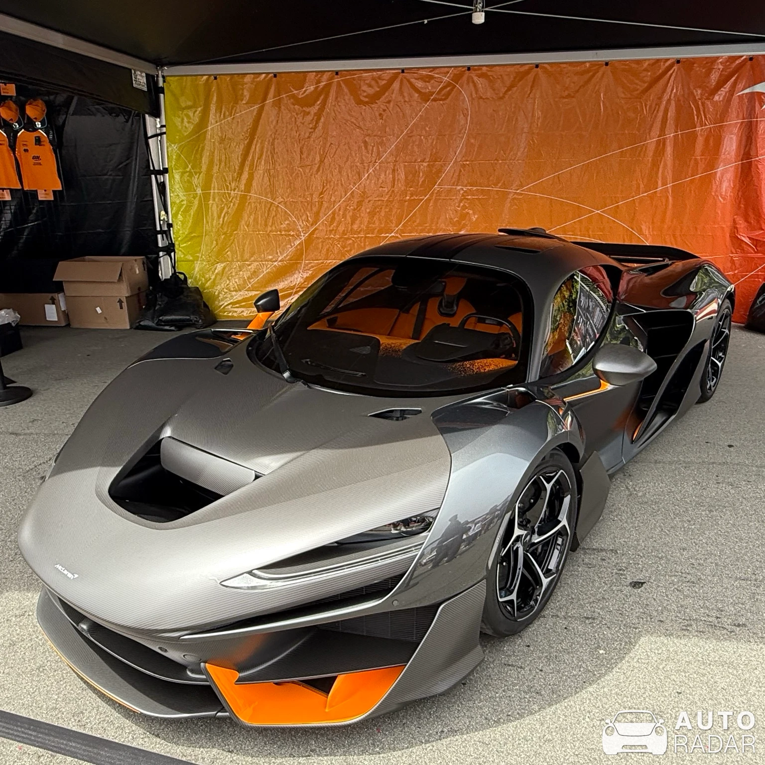 McLaren W1 spotted in Seaside