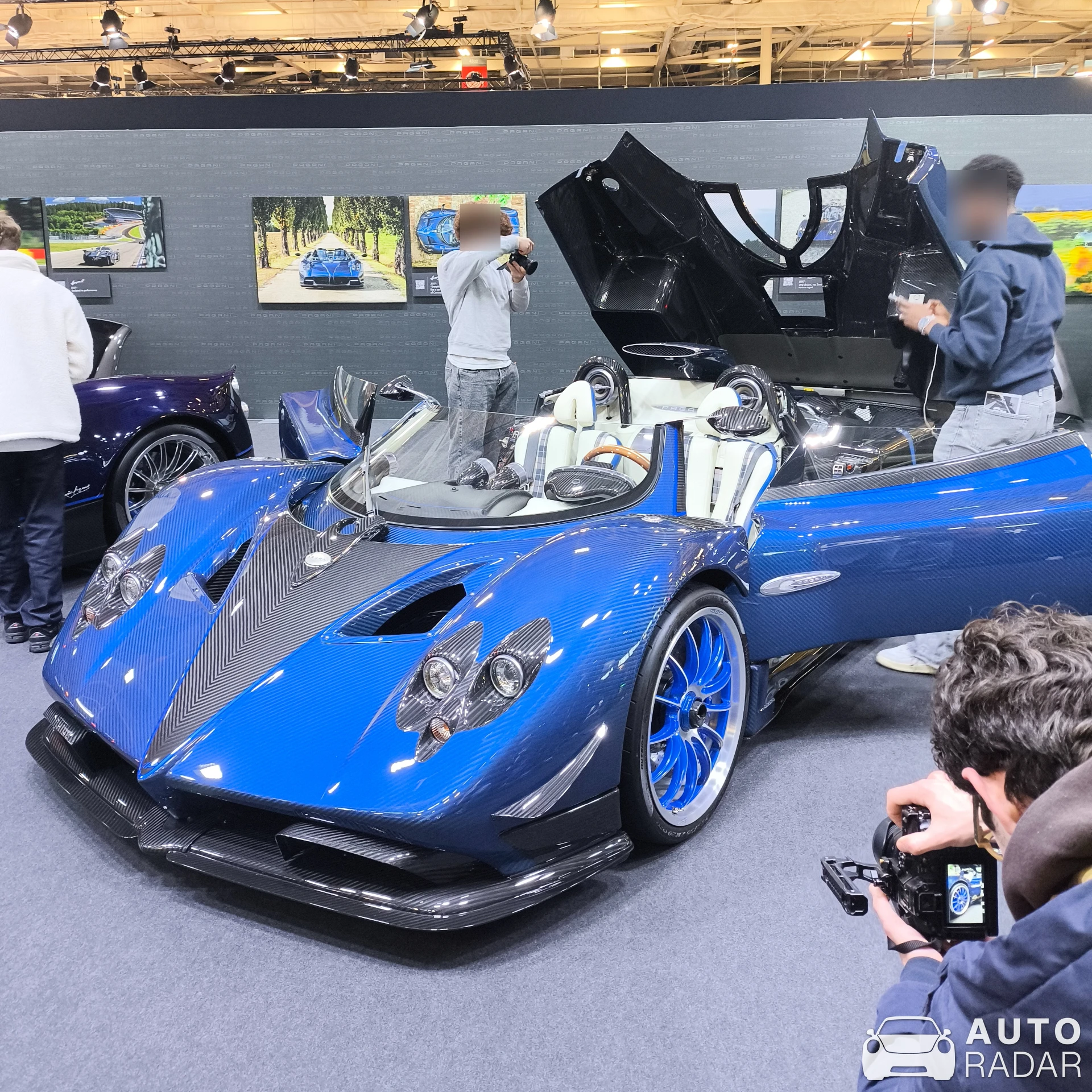 Pagani Zonda HP Barchetta spotted in Paris, France