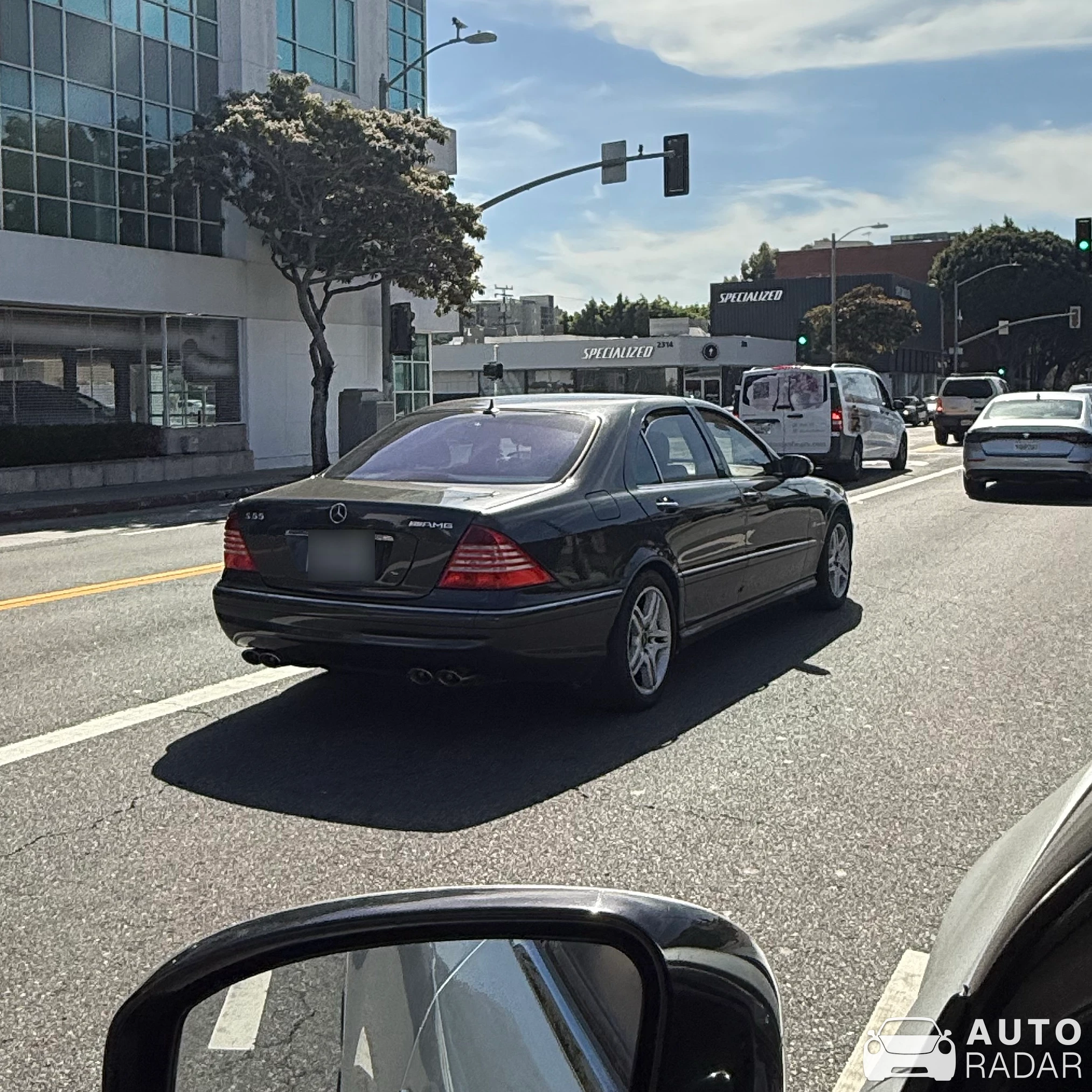 Mercedes-Benz S 55 AMG W220 spotted in Santa Monica