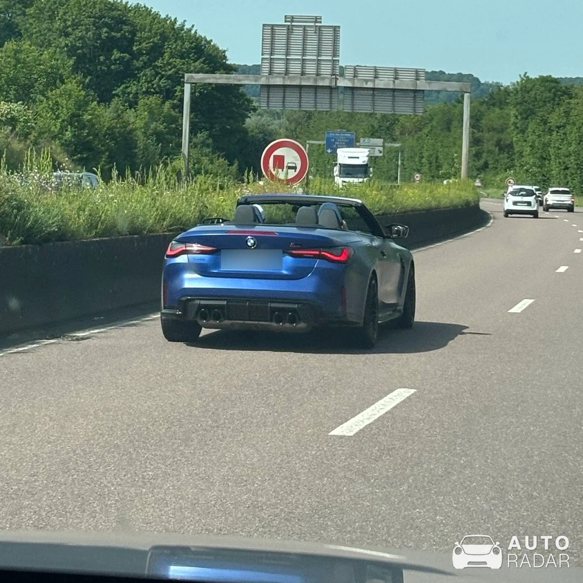 BMW M4 G83 Convertible Competition spotted in Abbeville
