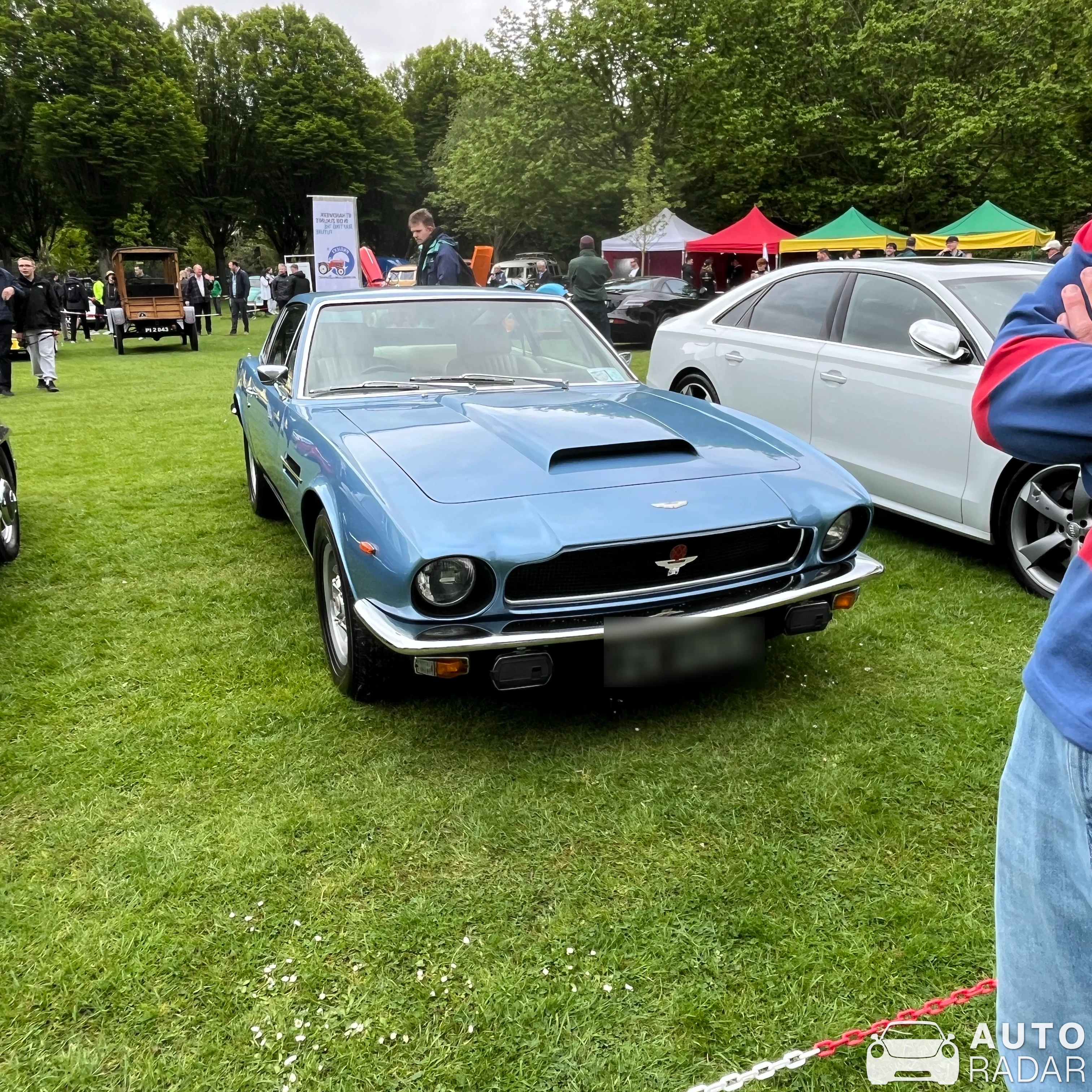 Aston Martin V8 spotted in Drogheda