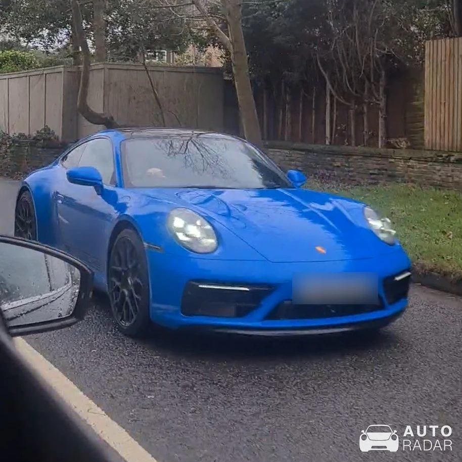 Porsche 992 Carrera 4S MkI spotted in Alderley Edge, United Kingdom