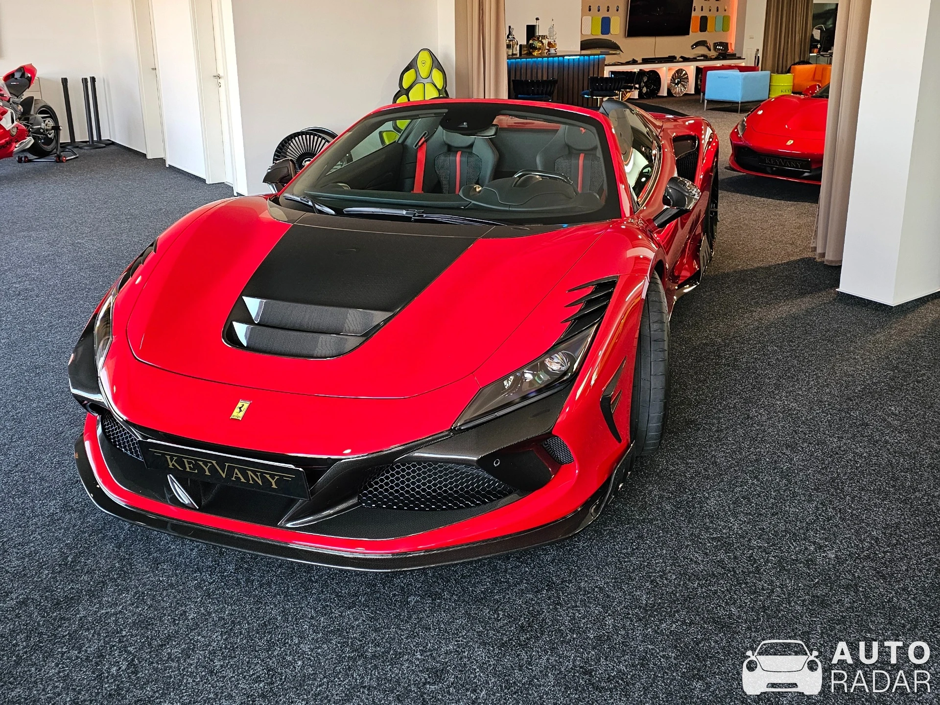 Ferrari Keyvany F8 835 Spider spotted in Viernheim