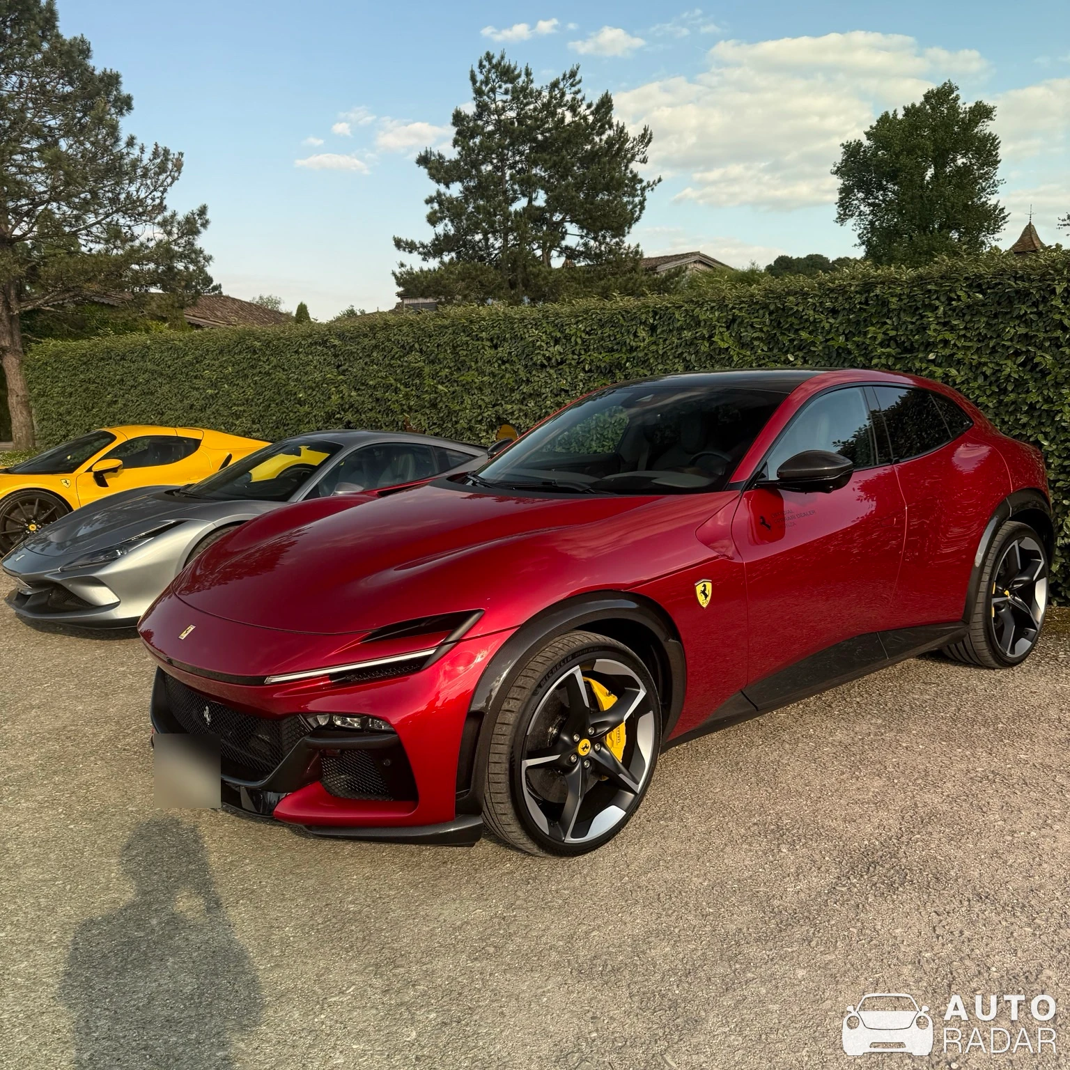 Ferrari Purosangue spotted in Martillac, France