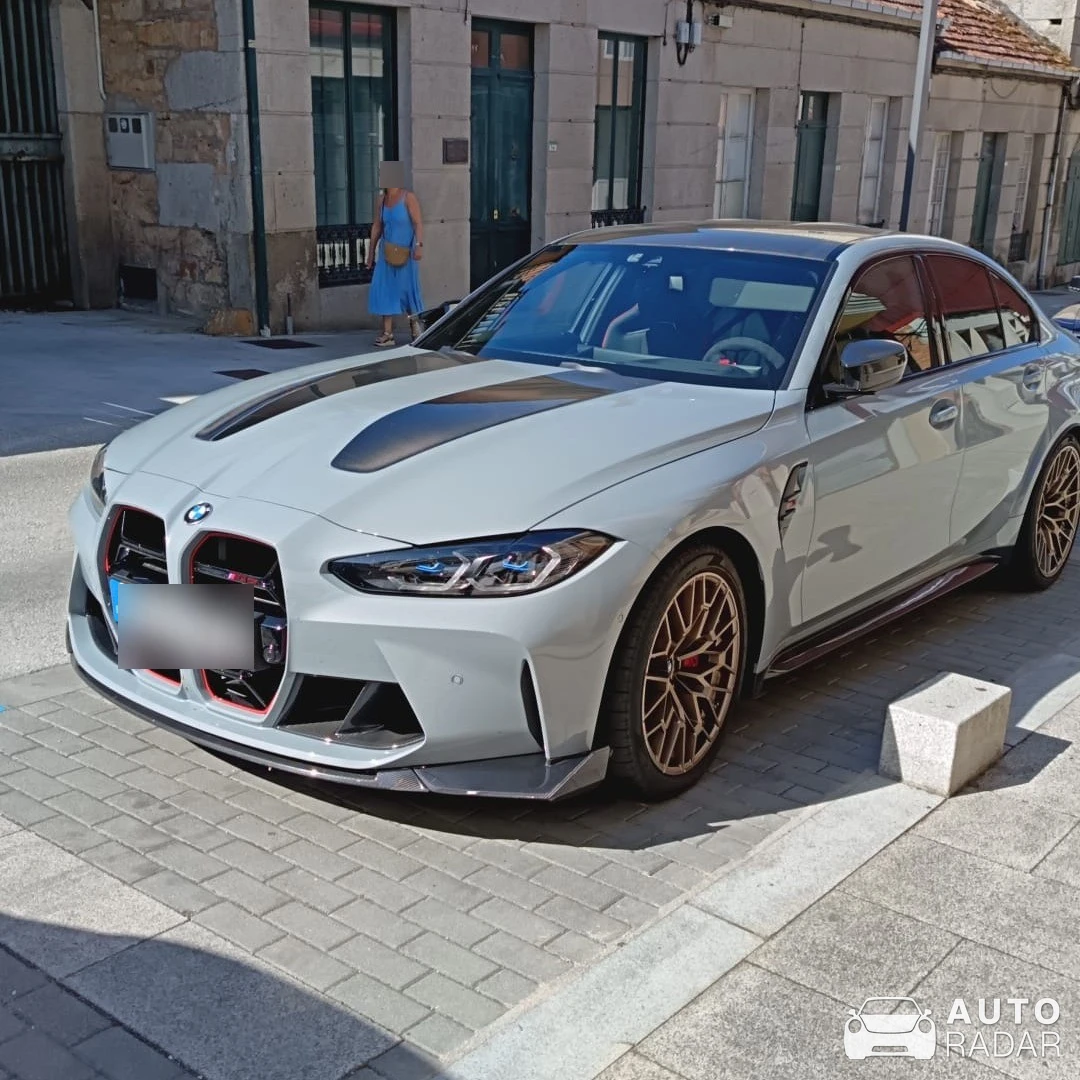 BMW M3 G80 CS spotted in Lalín, Spain