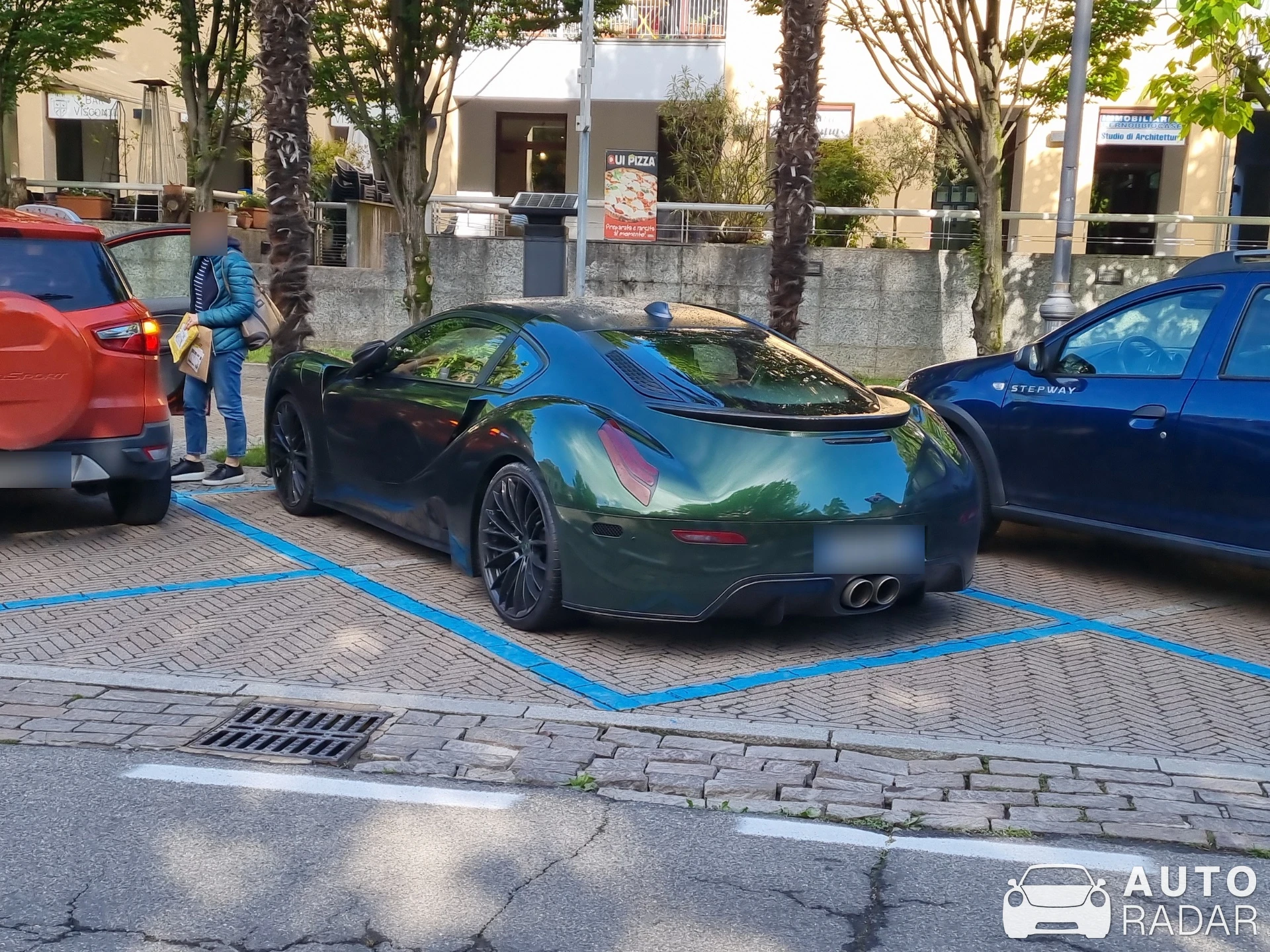 Aston Martin Vanquish Zagato spotted in Cernobbio