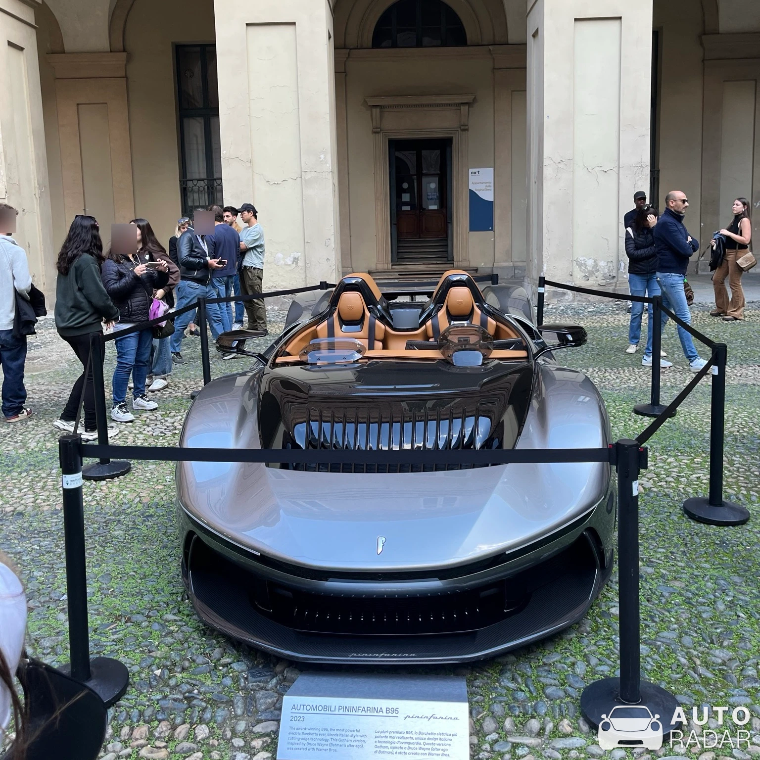 Pininfarina B95 Gotham spotted in Torino, Italia