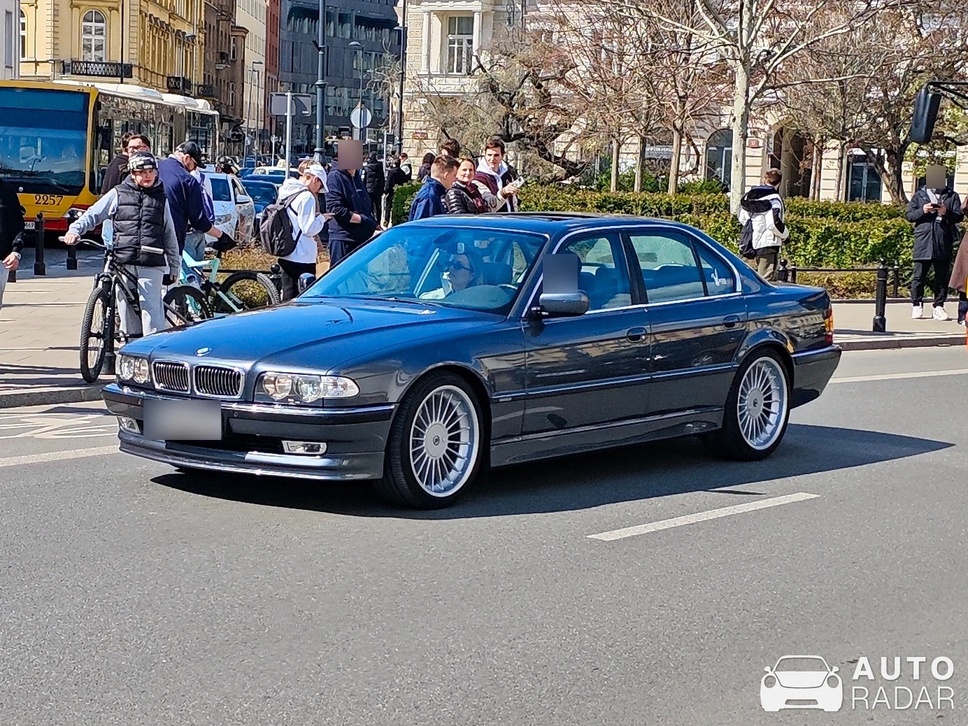 Alpina B12 5.7 E38 spotted in Warszawa