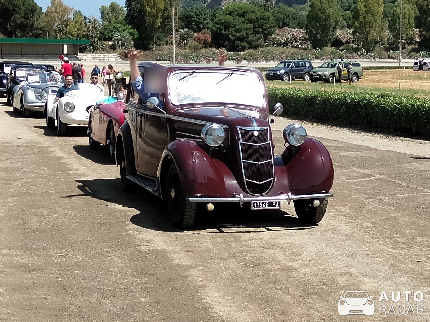 Lancia Aprilia Ardennes spotted in Palermo