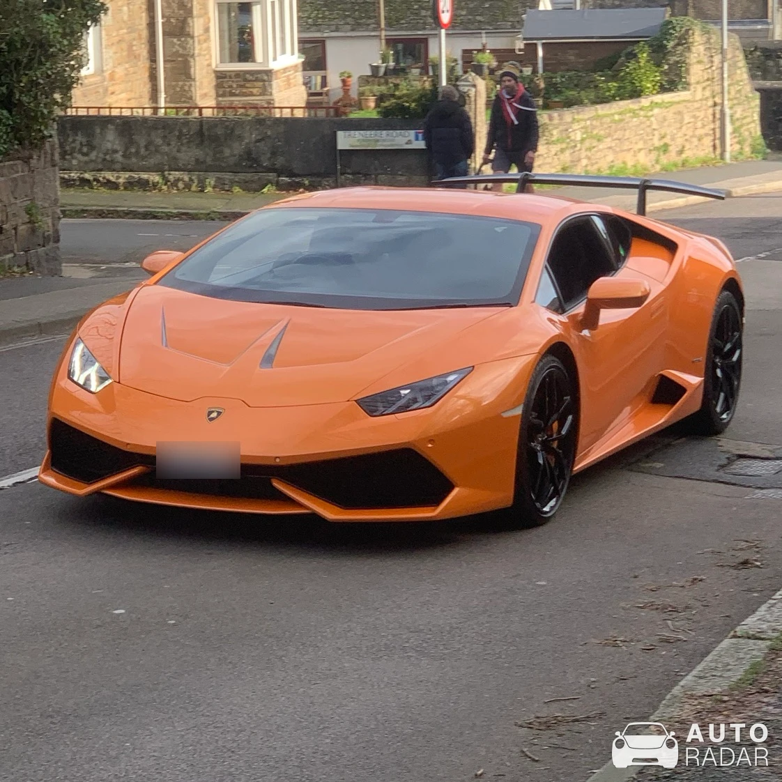 Lamborghini Huracán LP610-4 spotted in Penzance