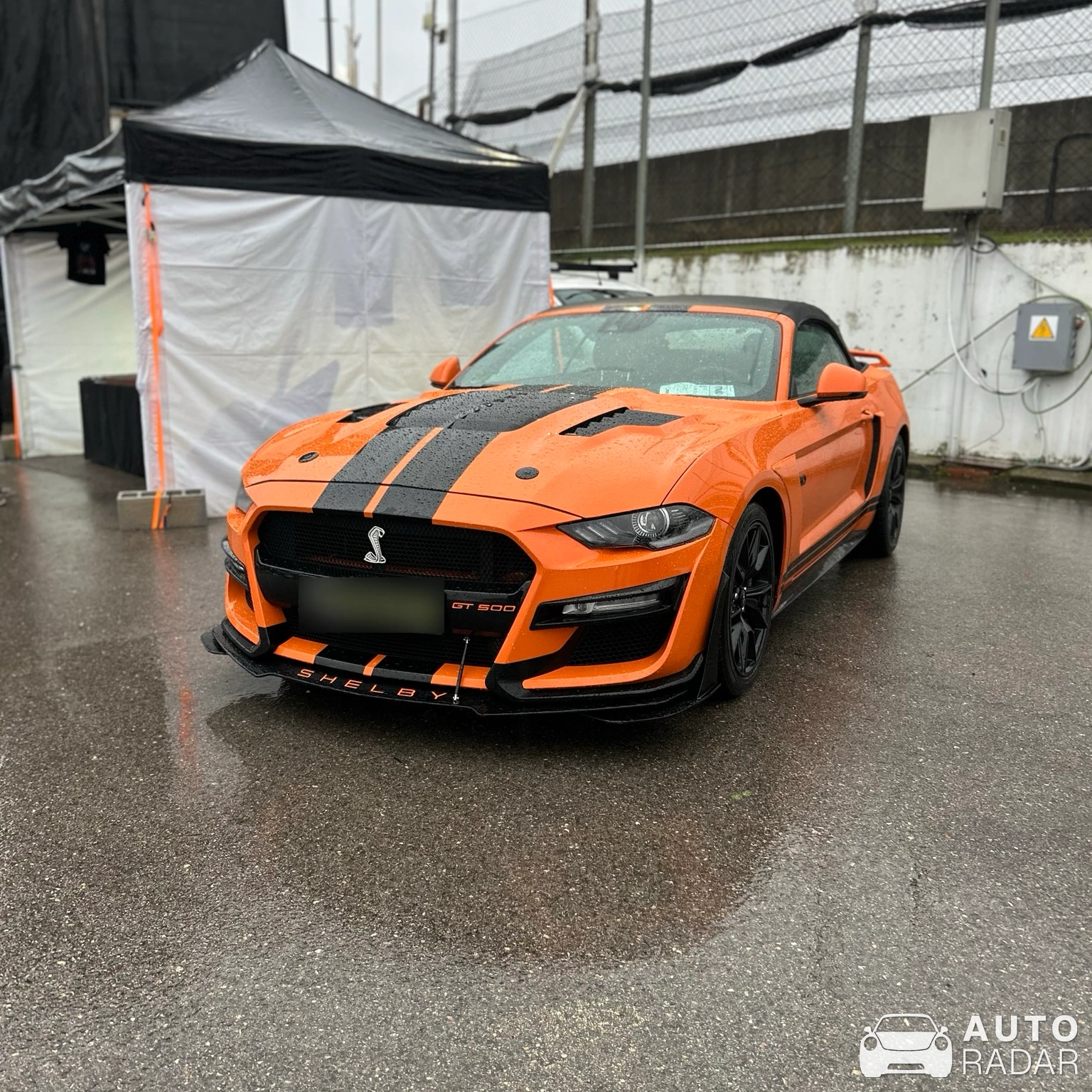 Ford Mustang Shelby GT500 Convertible spotted in Burgos, España