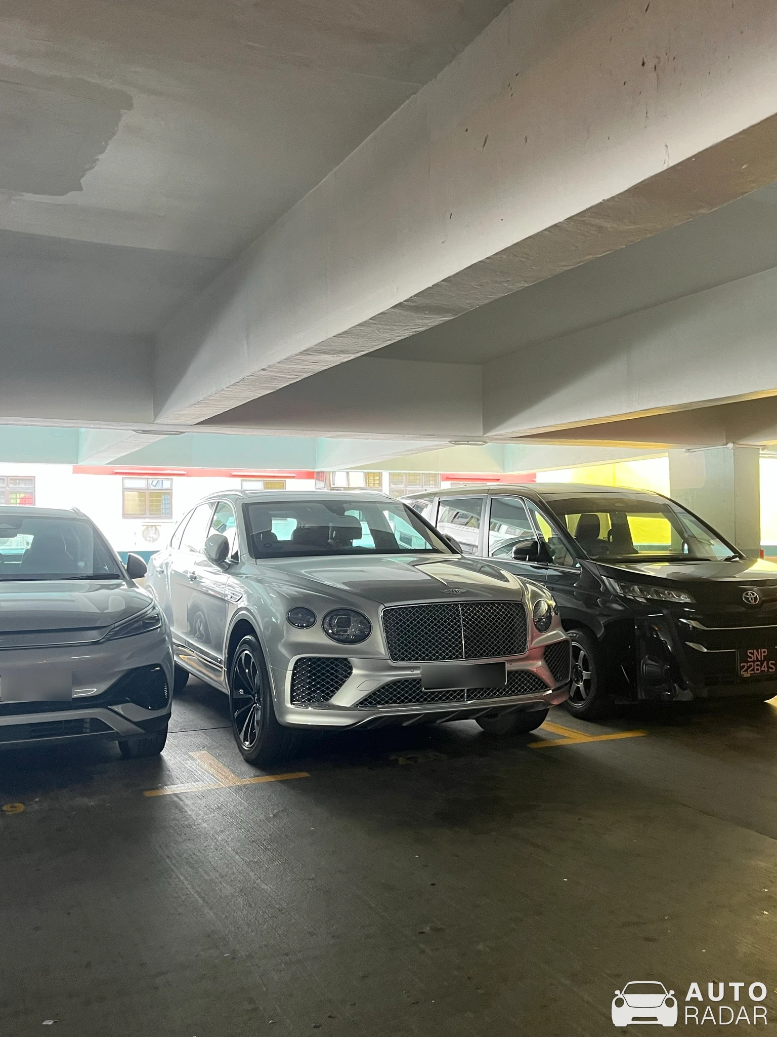 Bentley Bentayga V8 spotted in Singapore, Singapore
