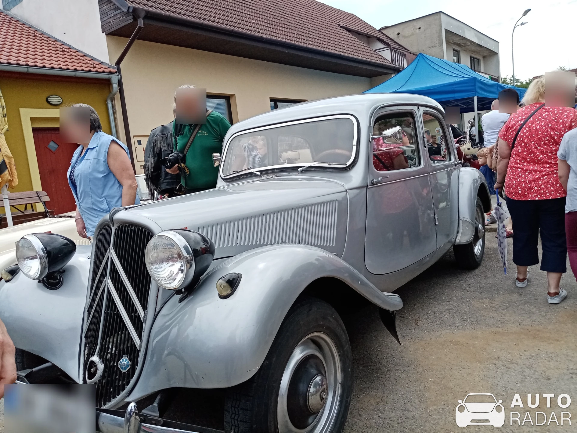 Citroën Traction Avant spotted in Dobelice, Czechia
