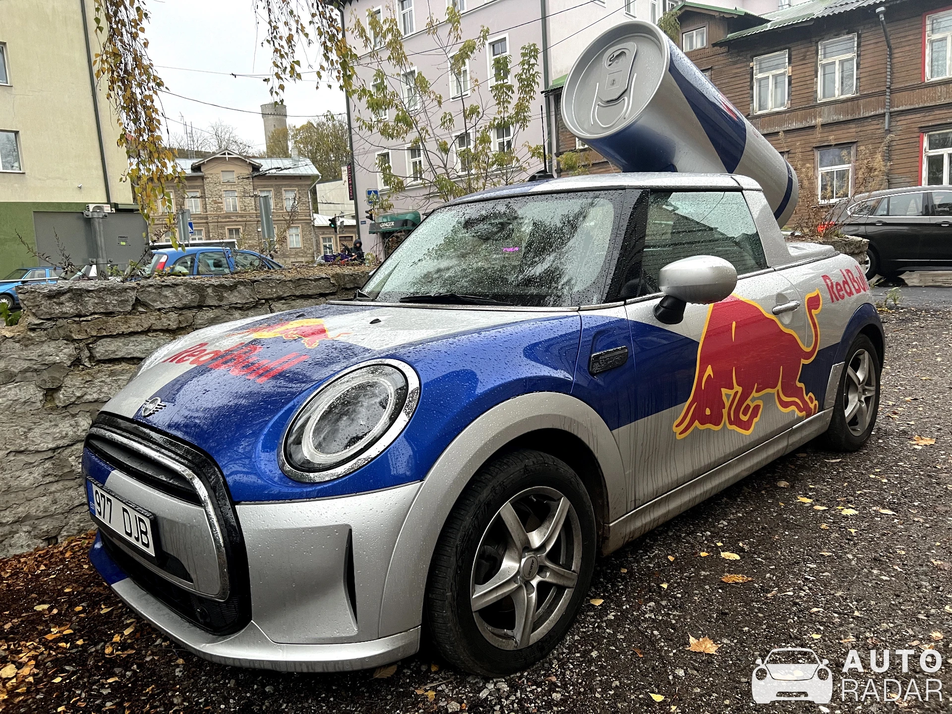 Mini Cooper Red Bull spotted in Tallinn, Estonia
