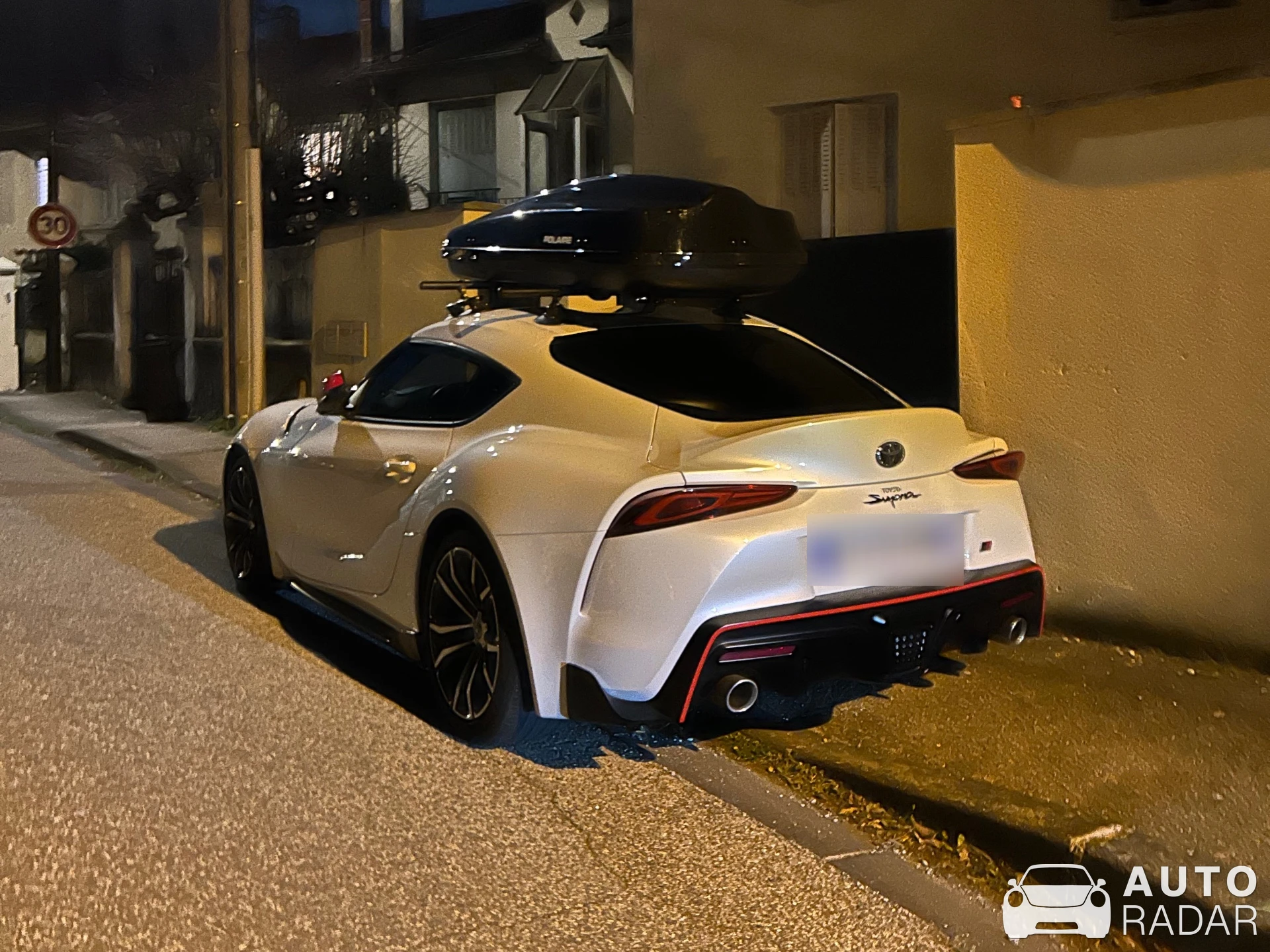 Toyota Supra A90 spotted in Valence, France
