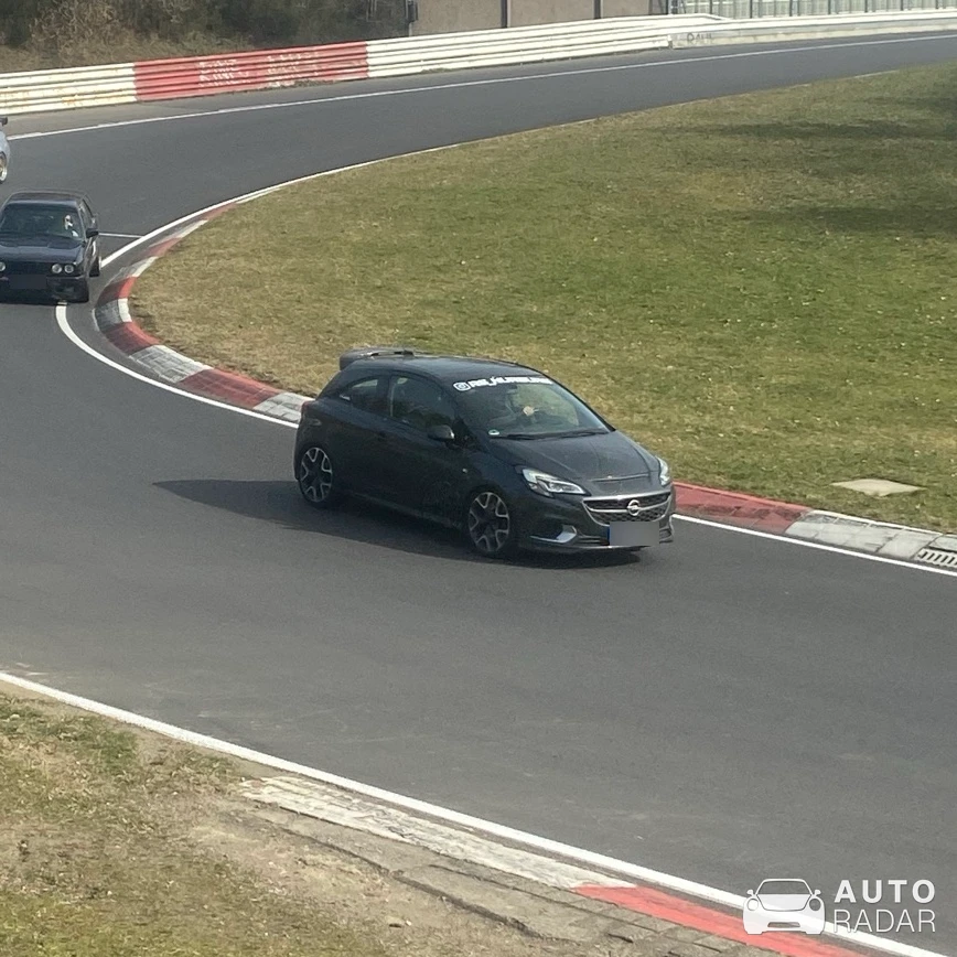 Opel Corsa OPC 2015 spotted in Nürburg