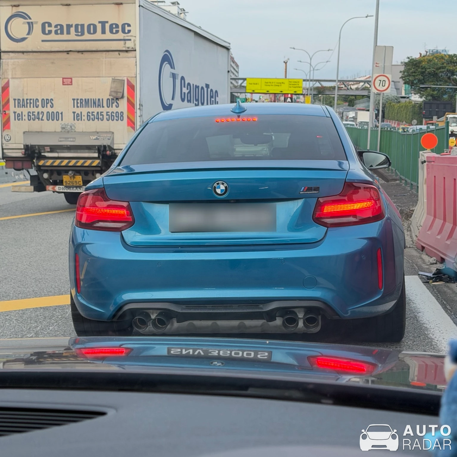 BMW M2 F87 Coupé Competition spotted in Singapore, 싱가포르