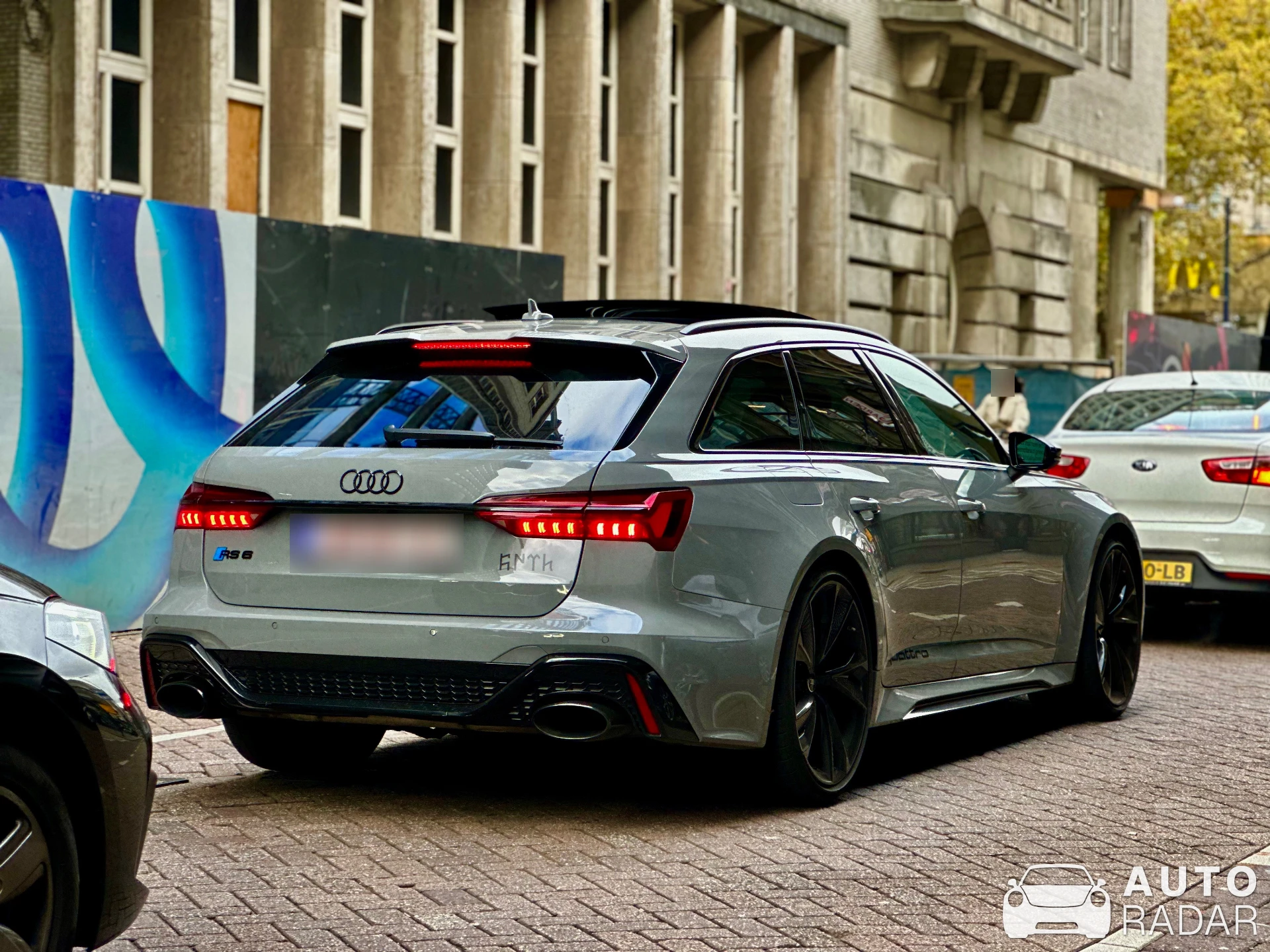 Audi RS6 Avant C8 Eventuri spotted in Rotterdam