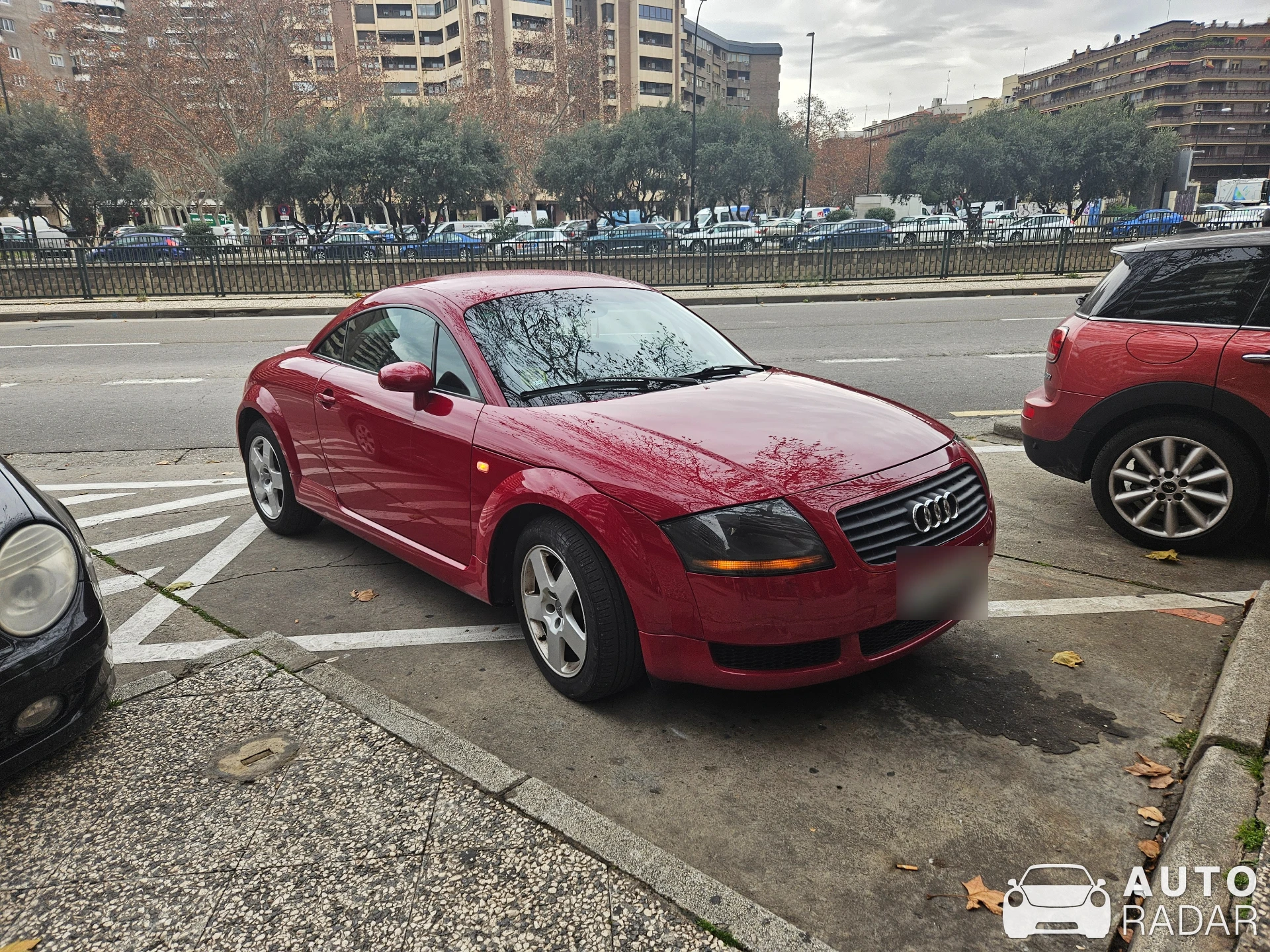 Audi TT spotted in Zaragoza, España