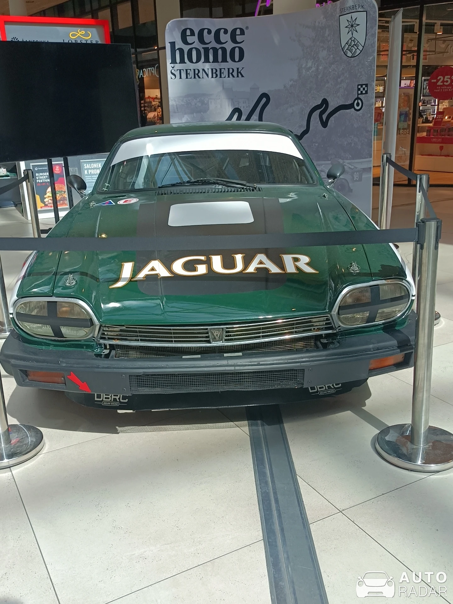 Jaguar XJ220S TWR spotted in Olomouc