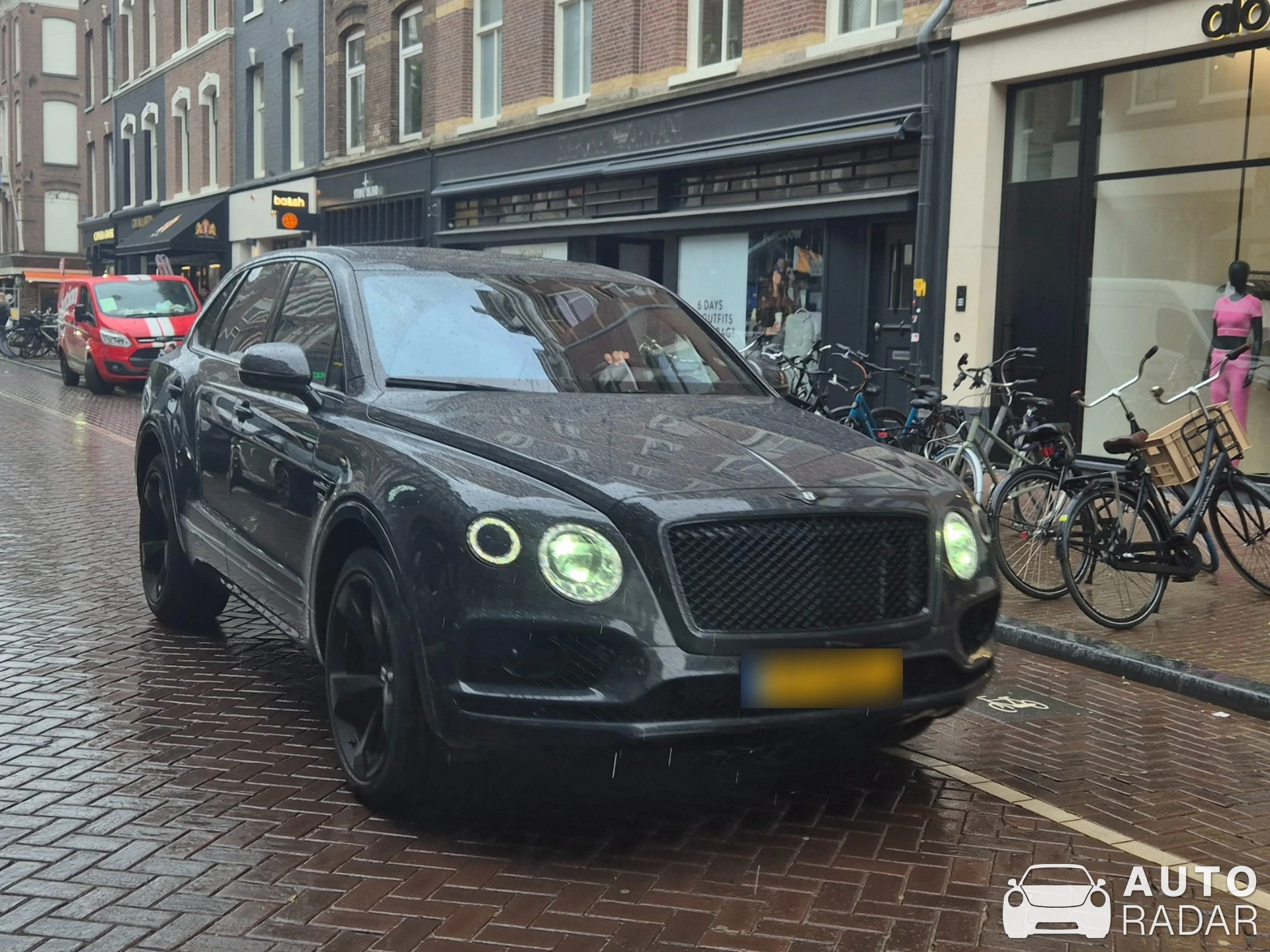 Bentley Bentayga Diesel spotted in Amsterdam