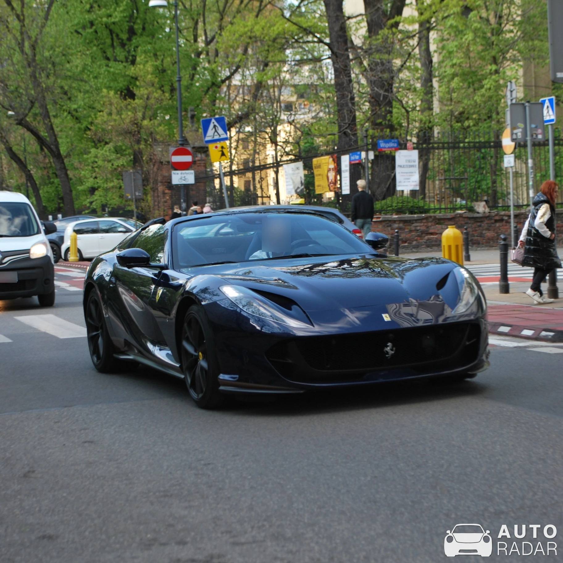 Ferrari 812 GTS Tailor Made spotted in Warszawa, Poland
