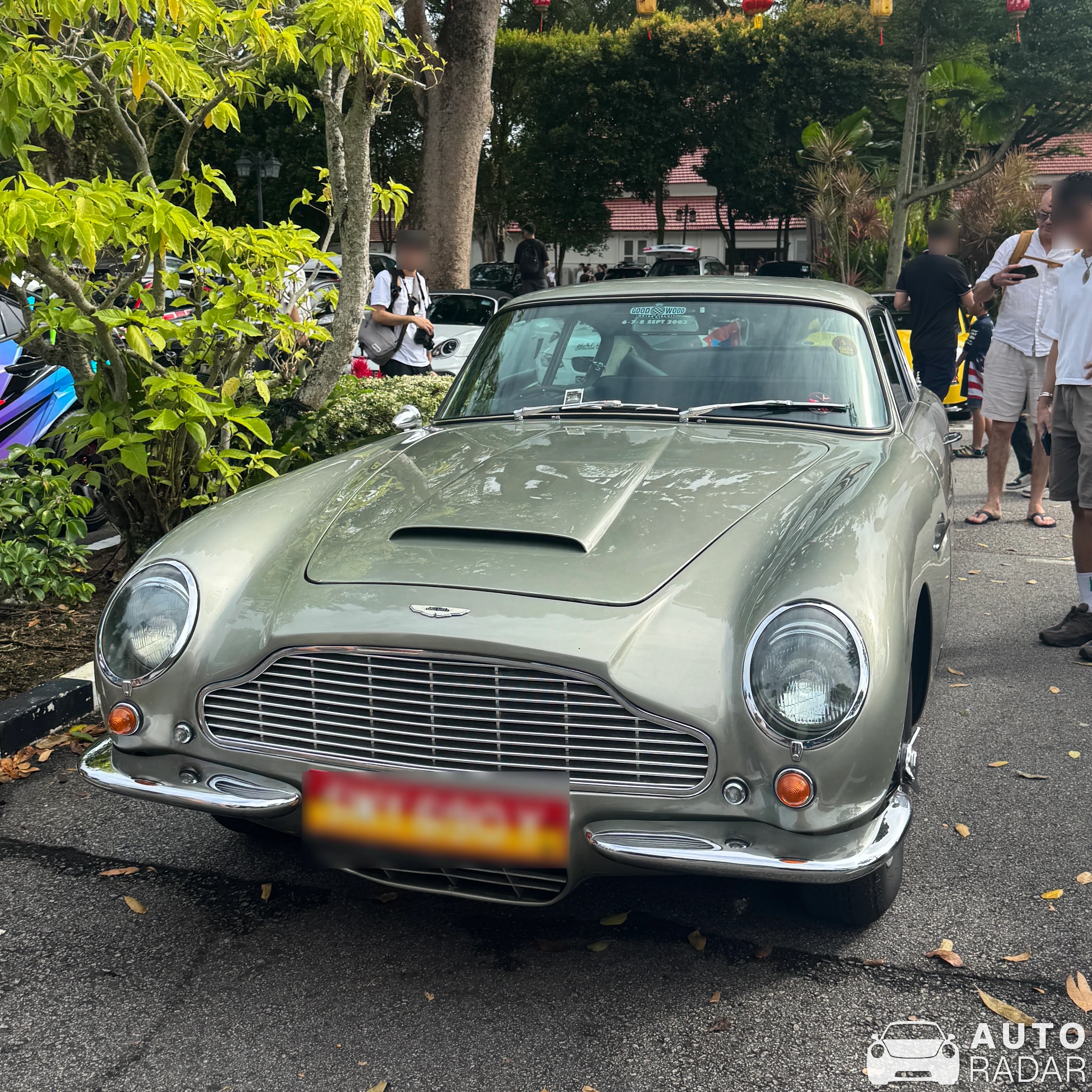 Aston Martin DB6 MKI spotted in Singapore