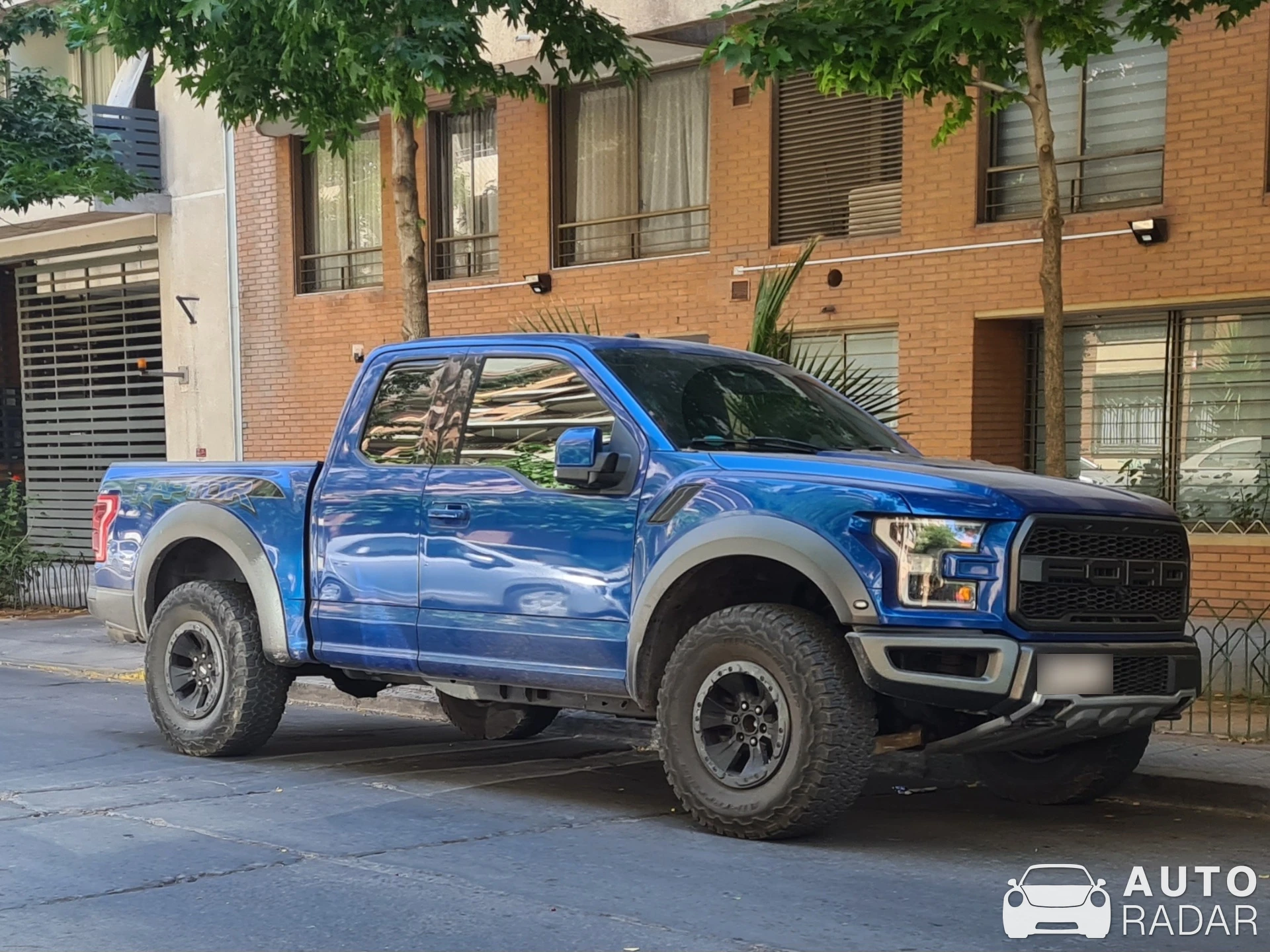 Ford F-150 Raptor spotted in Santiago, Chile