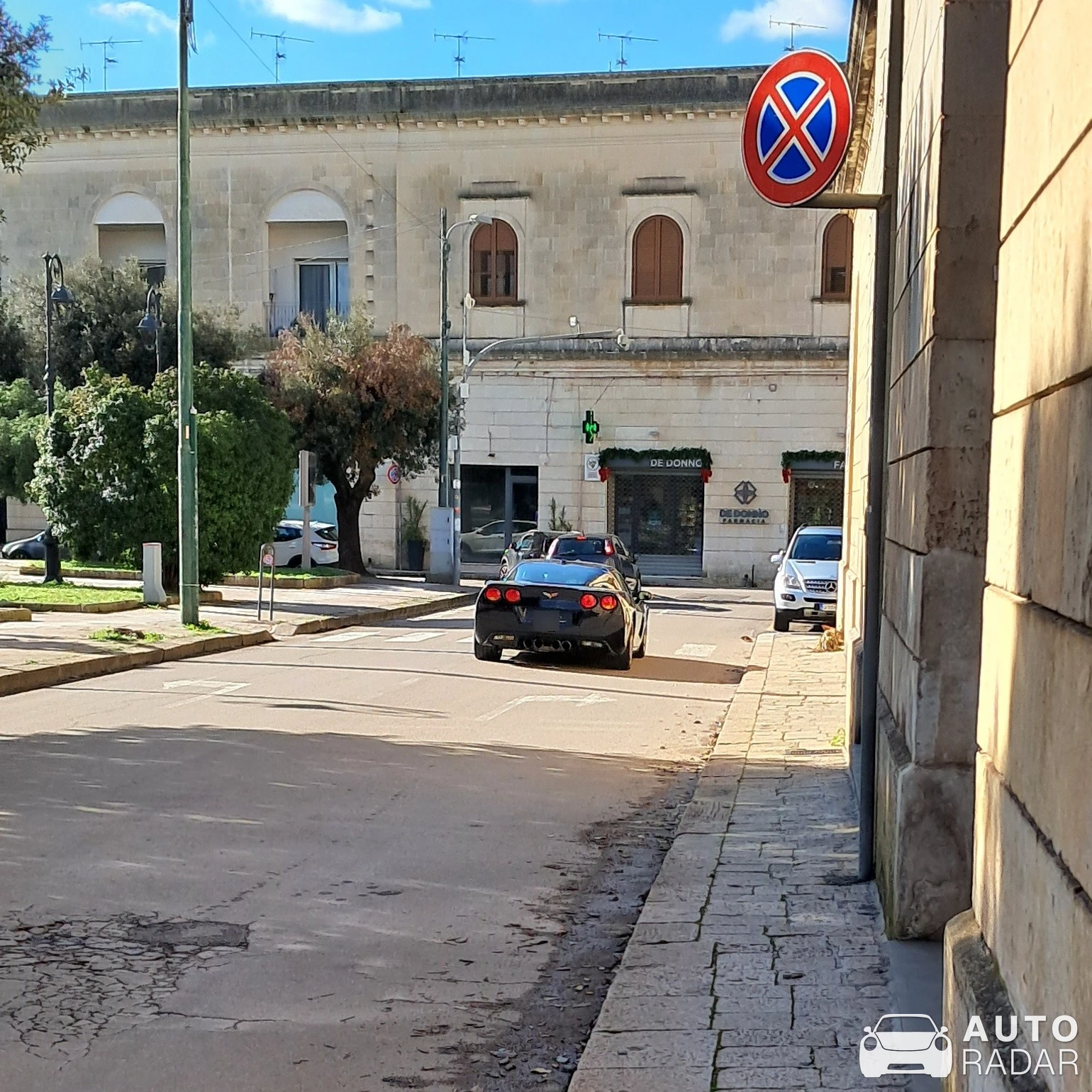 Chevrolet Corvette C6 spotted in Maglie, Italy