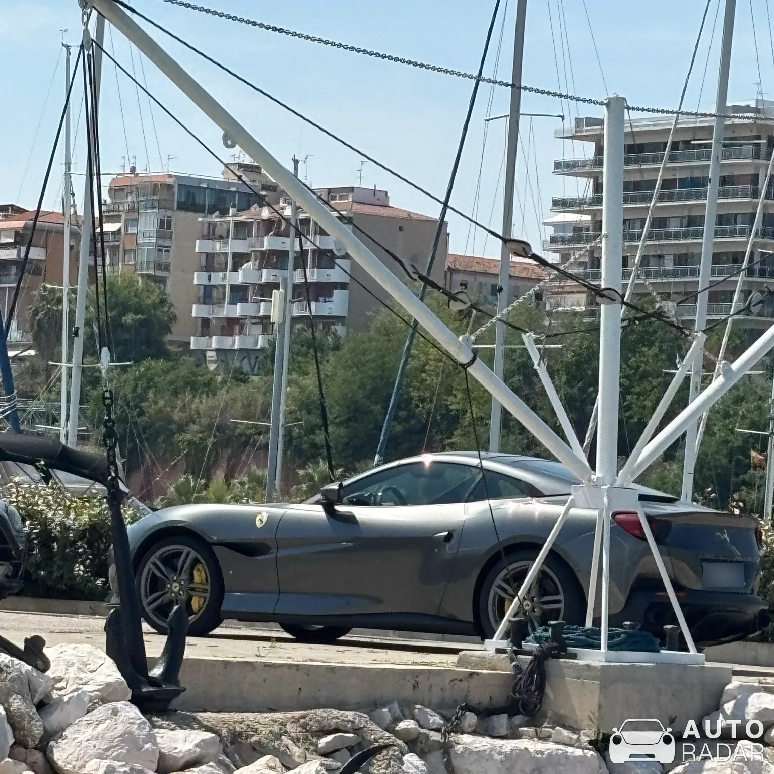 Ferrari Portofino spotted in Termoli