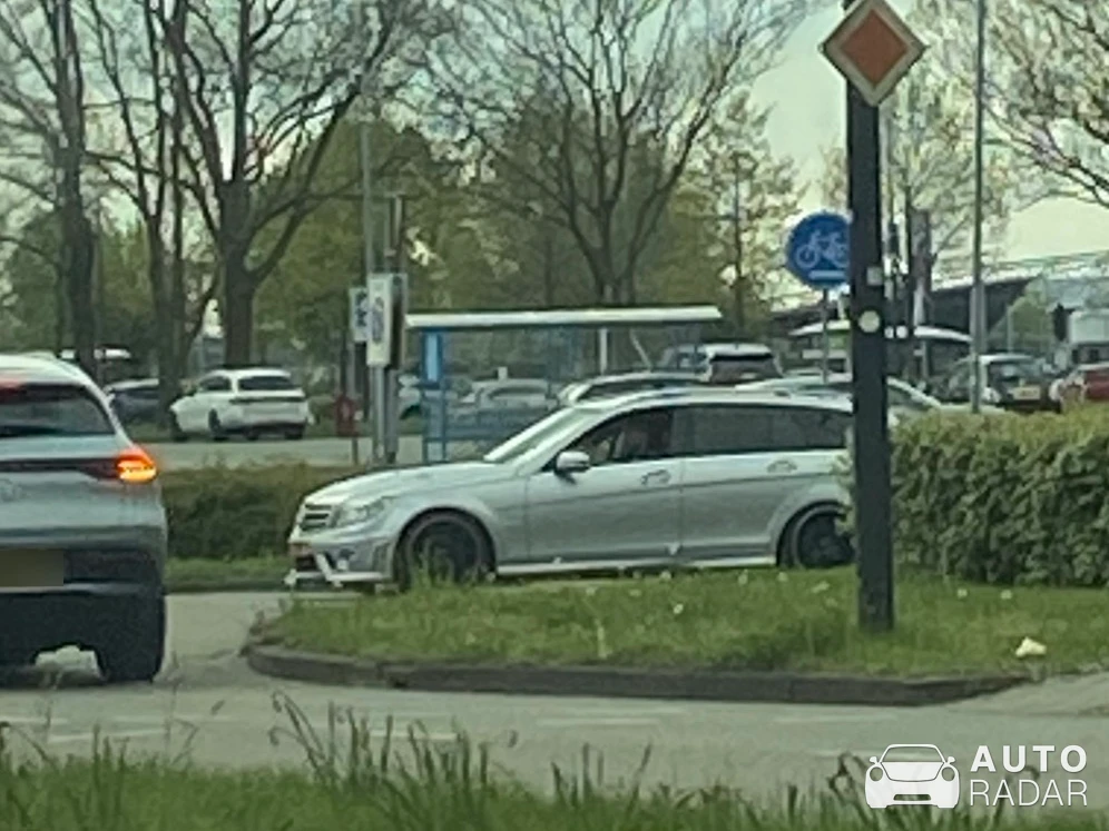 Mercedes-Benz C 63 AMG Estate 2012 spotted in Emmen