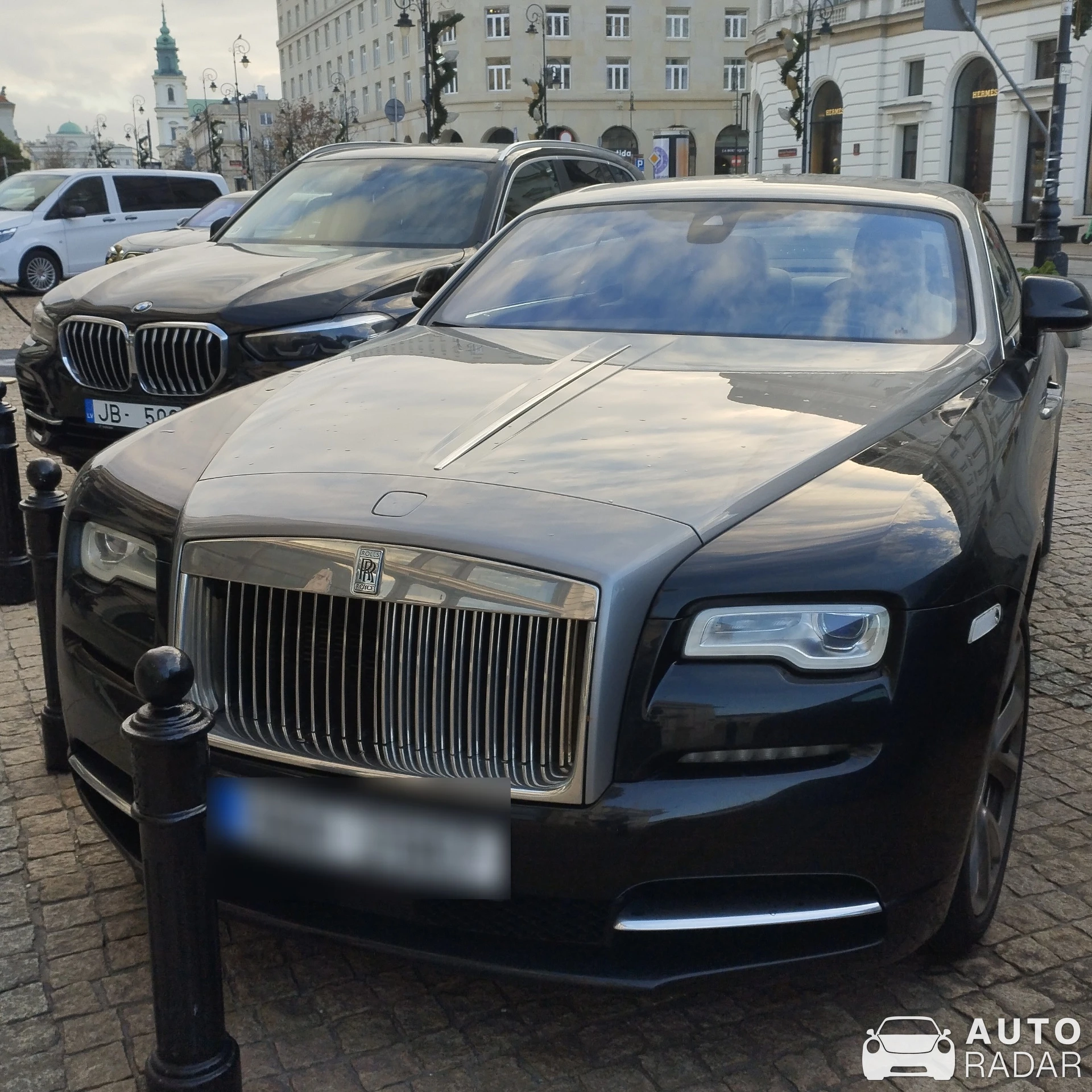Rolls-Royce Wraith spotted in Warszawa, Poland