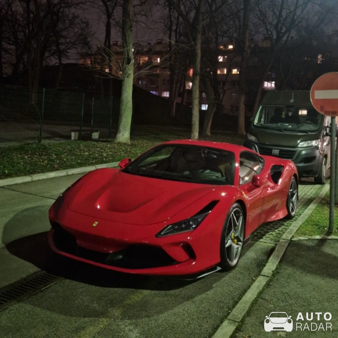Ferrari F8 Tributo spotted in Ljubljana, Slovenia