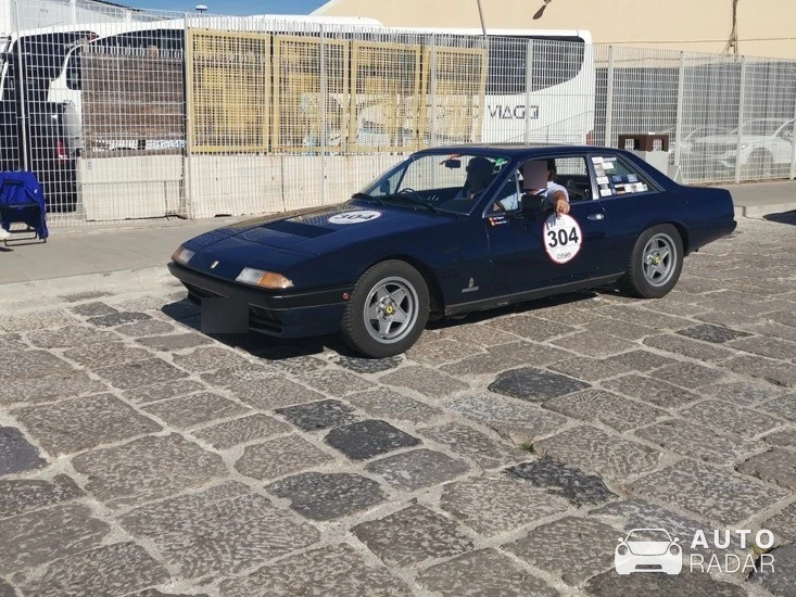 Ferrari 412 spotted in Palermo, Italy